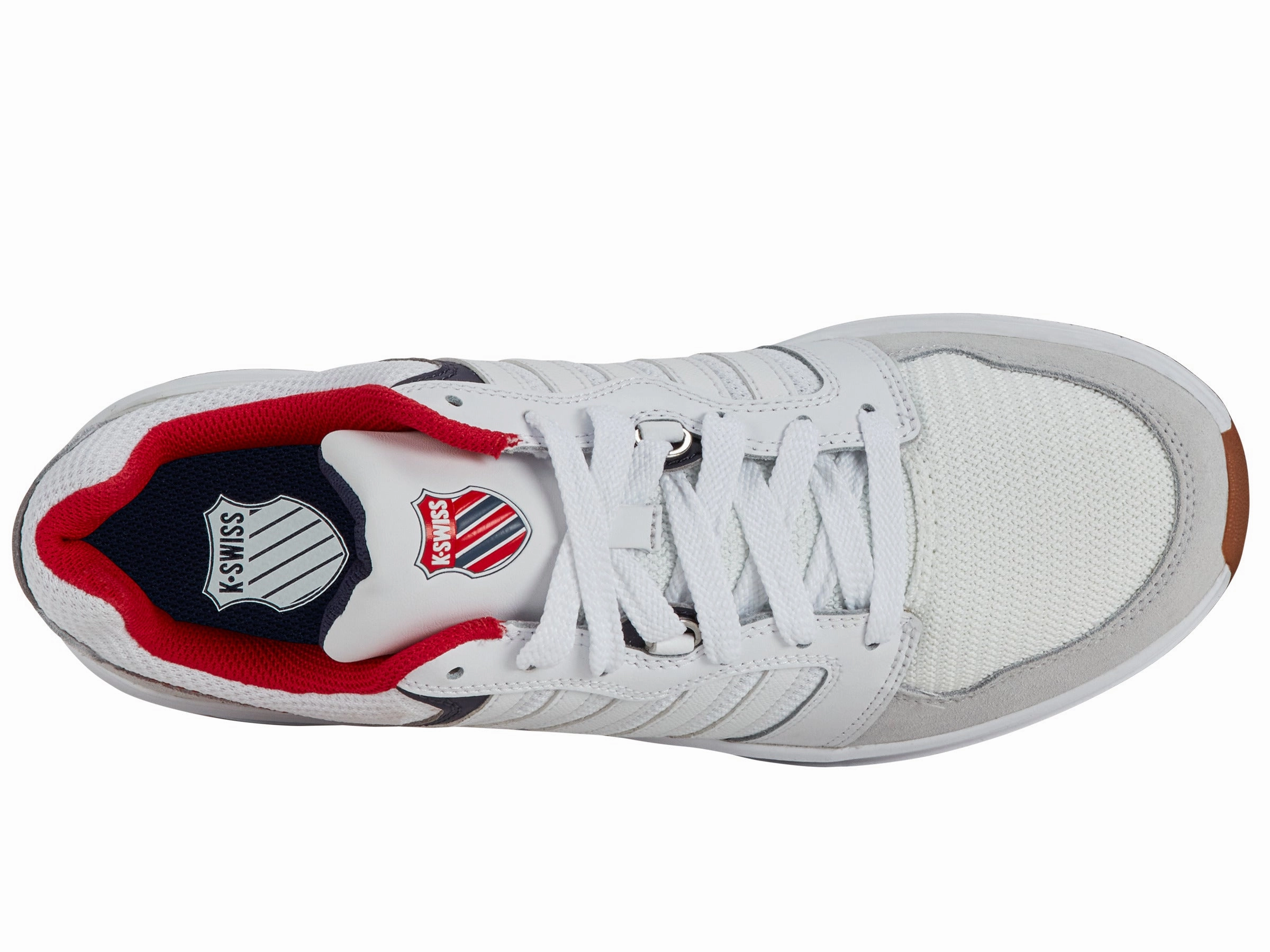 09079-162-M | RIVAL TRAINER T | WHITE/CORPORATE/GUM