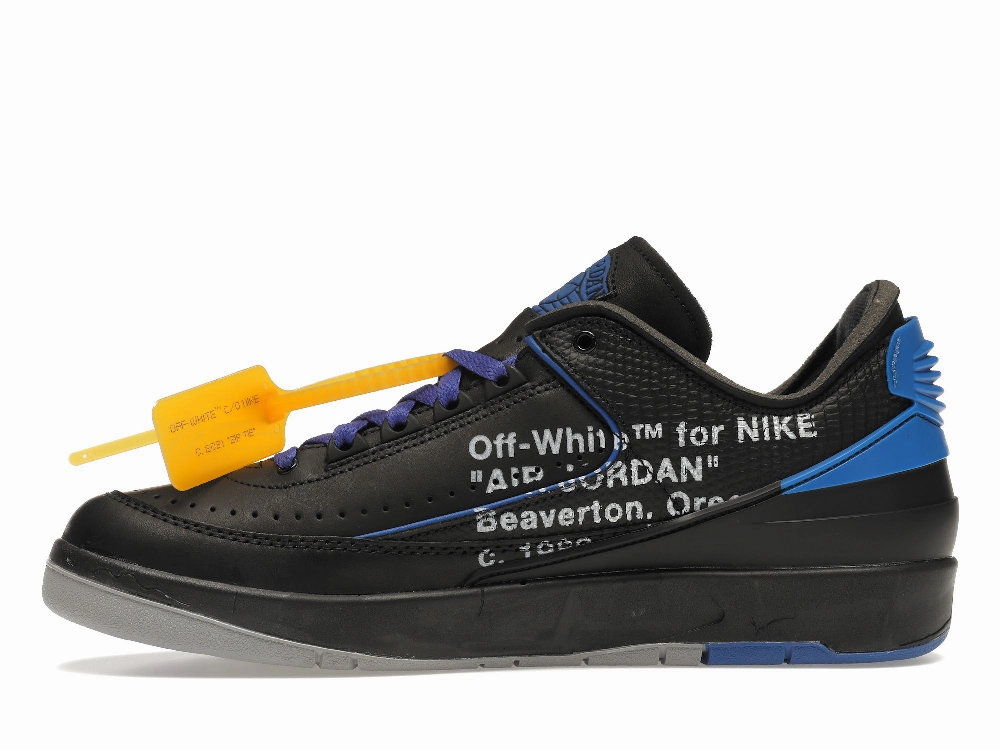 Air Jordan Retro 2 Black Off White