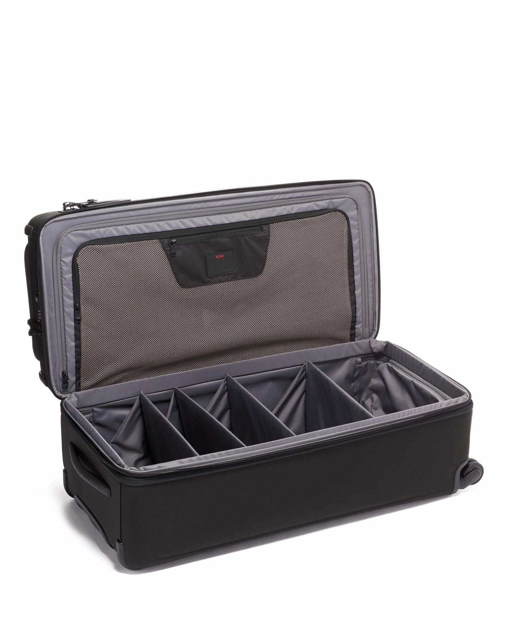 ALPHA 3 WHEELED DUFFEL PACKING CASE - BLACK