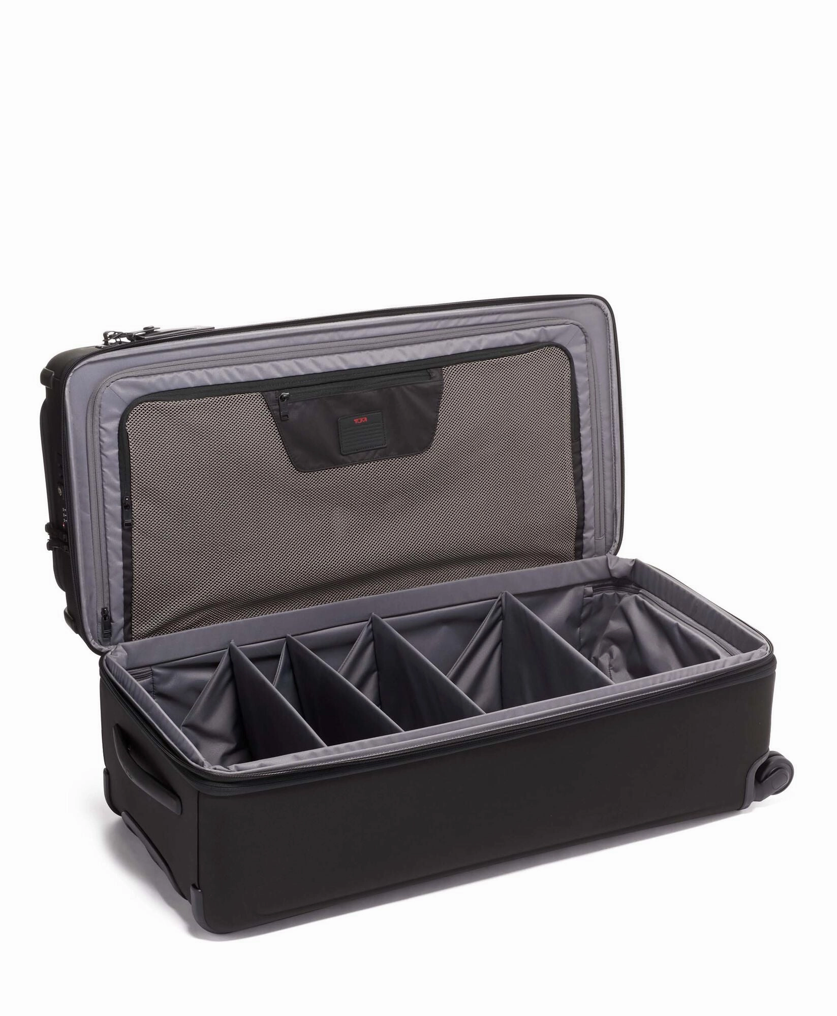 ALPHA 3 WHEELED DUFFEL PACKING CASE - BLACK