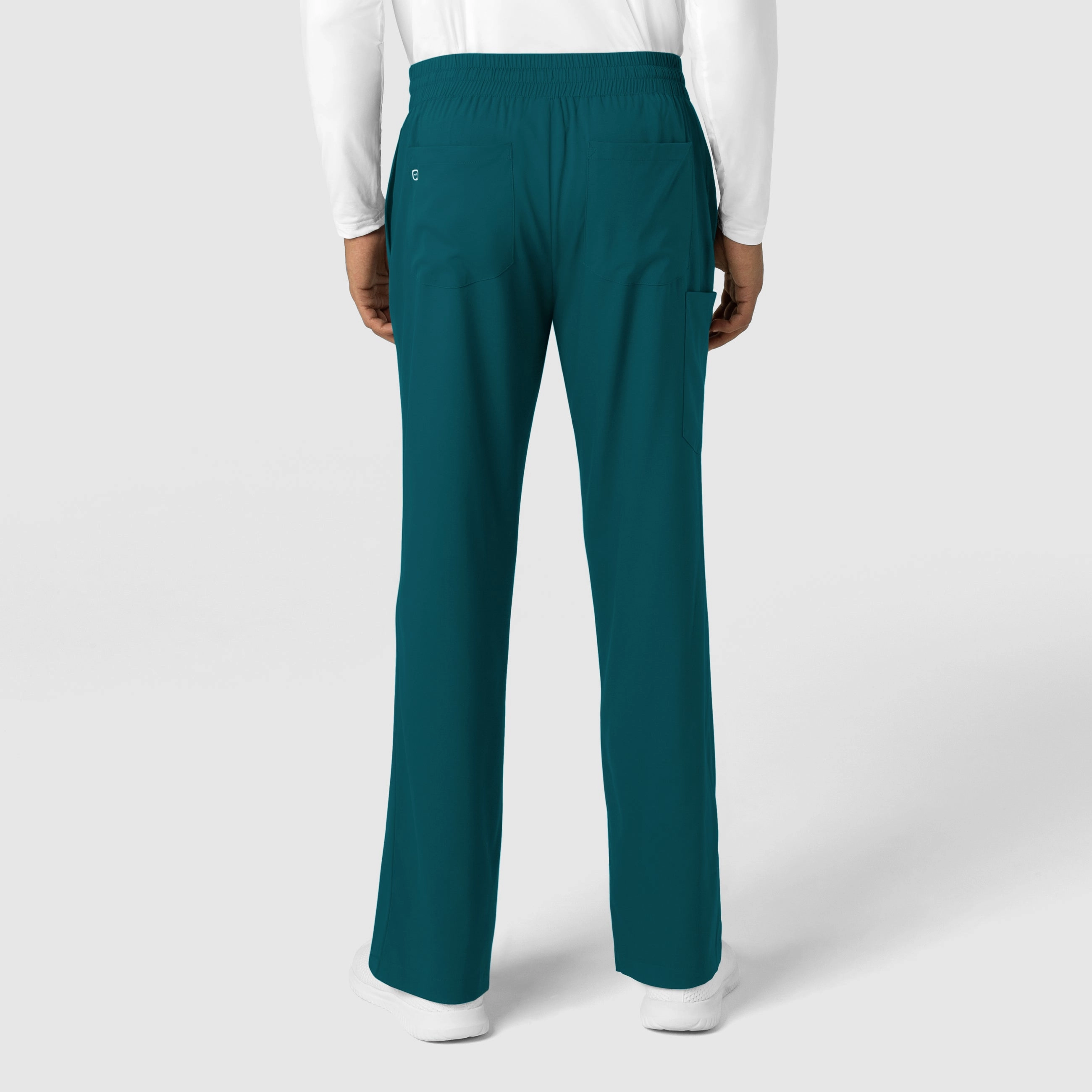 Boundless Men's Straight Leg Scrub Pant - Caribbean