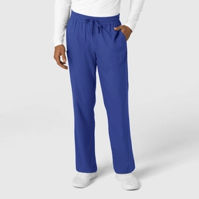 Boundless Men's Straight Leg Scrub Pant - Galaxy Blue