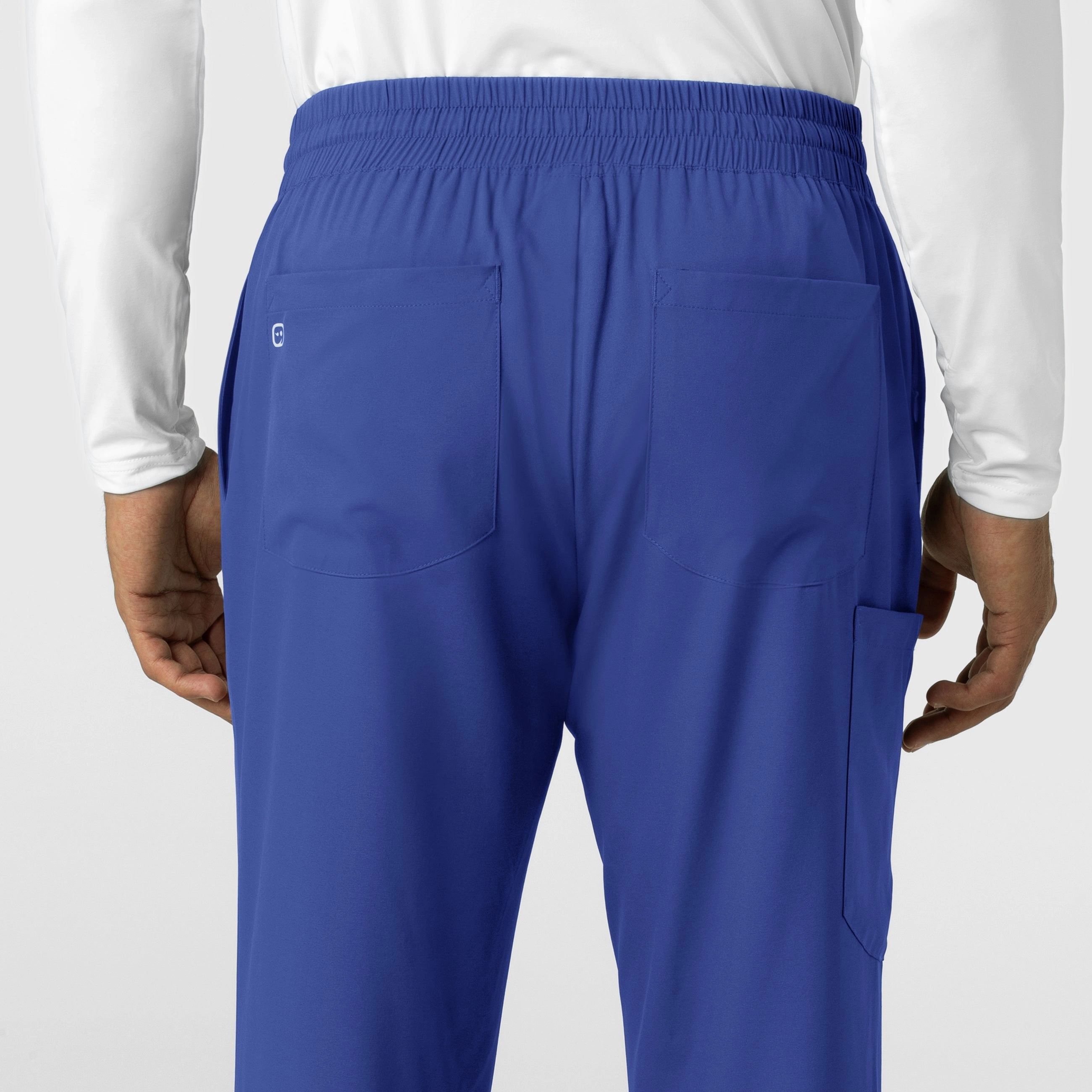 Boundless Men's Straight Leg Scrub Pant - Galaxy Blue