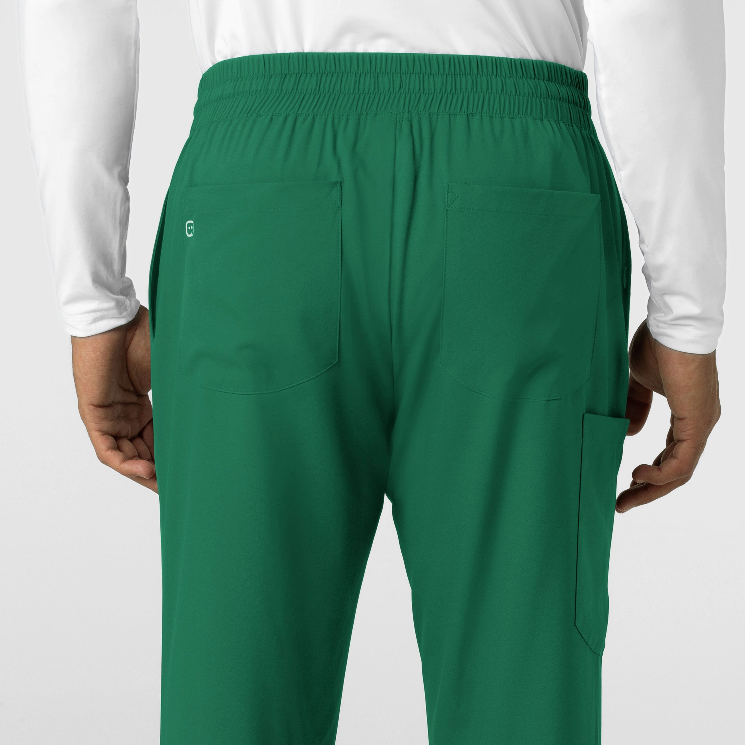 Boundless Men's Straight Leg Scrub Pant - Hunter