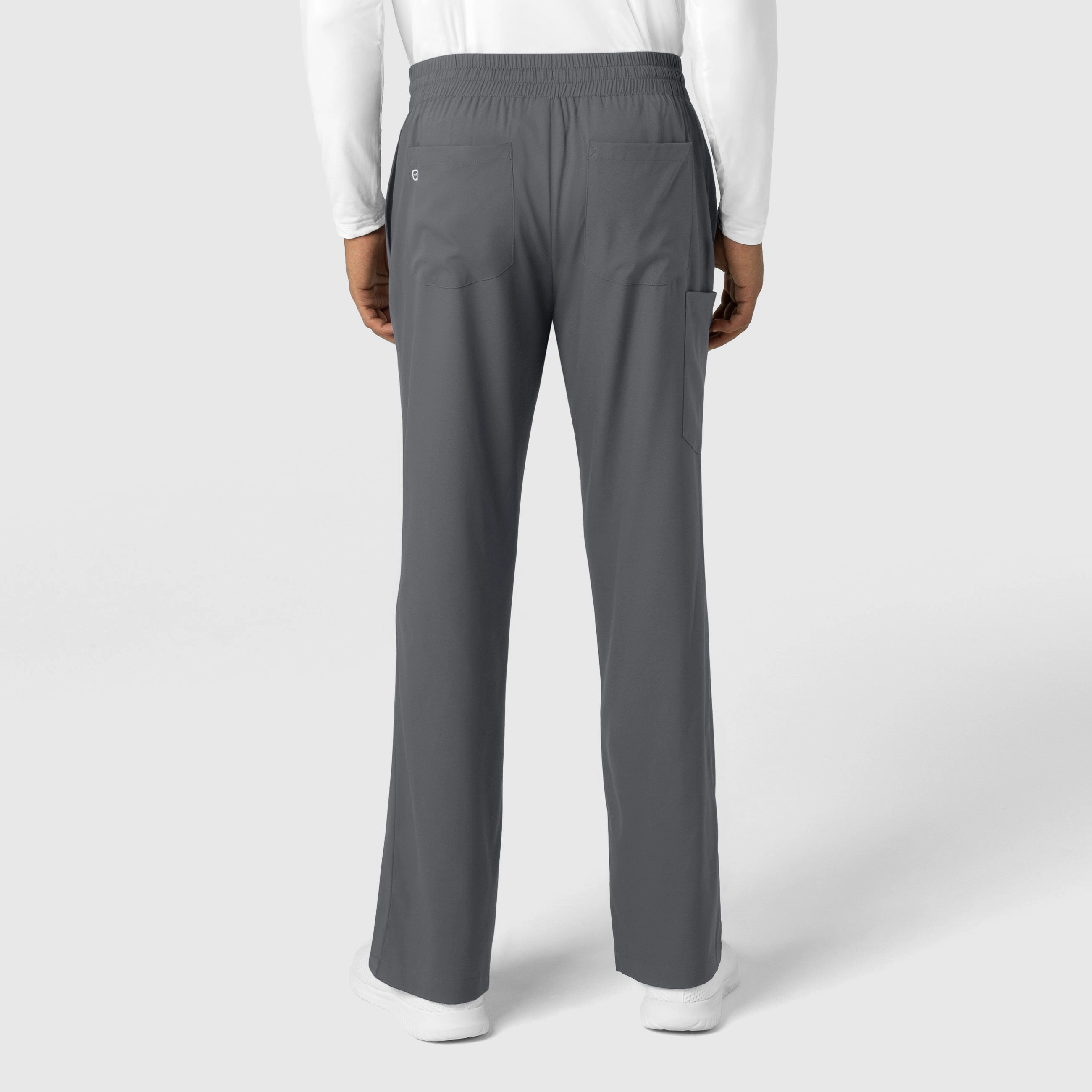 Boundless Men's Straight Leg Scrub Pant - Pewter