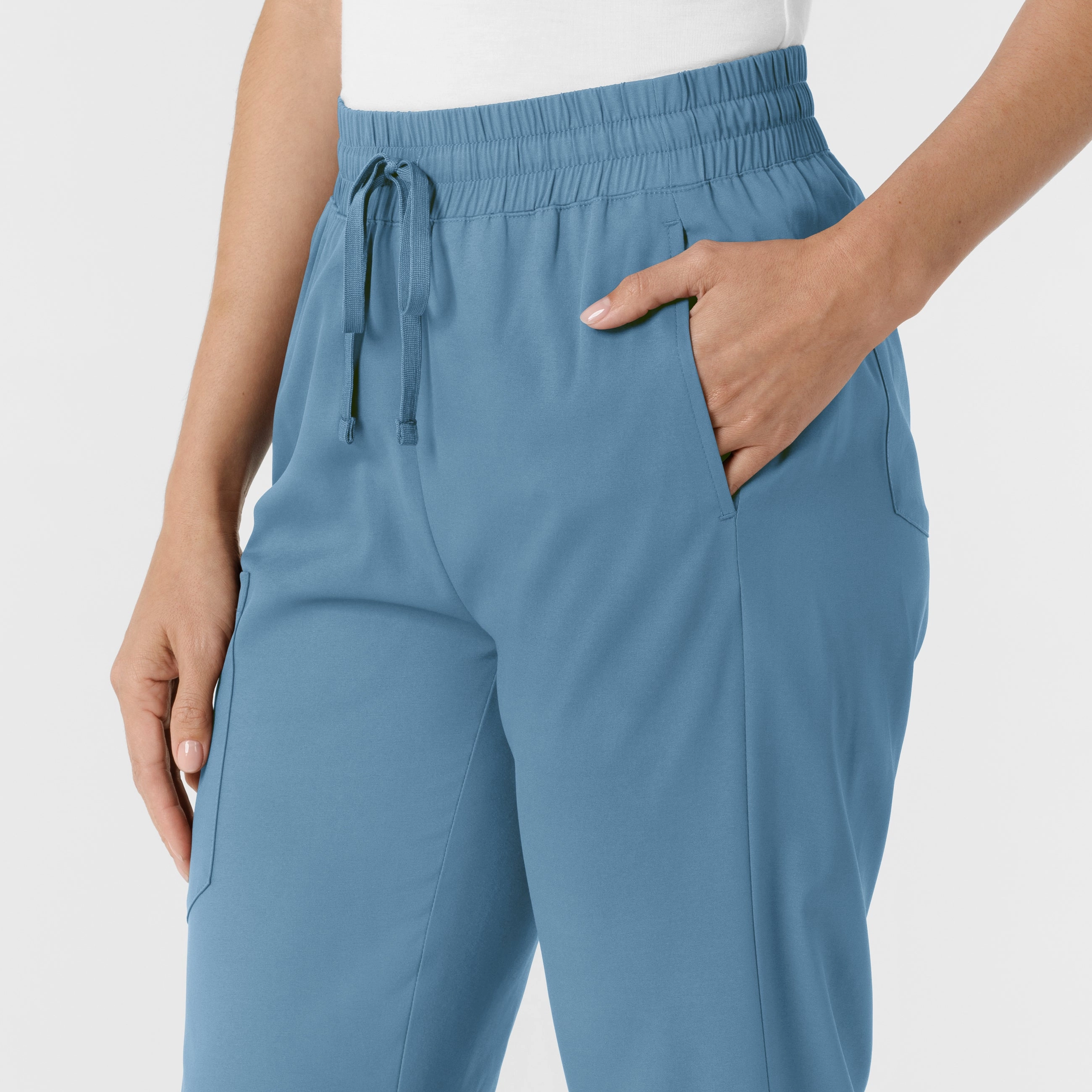 Boundless Women's Bootcut Scrub Pant - Pacific Blue