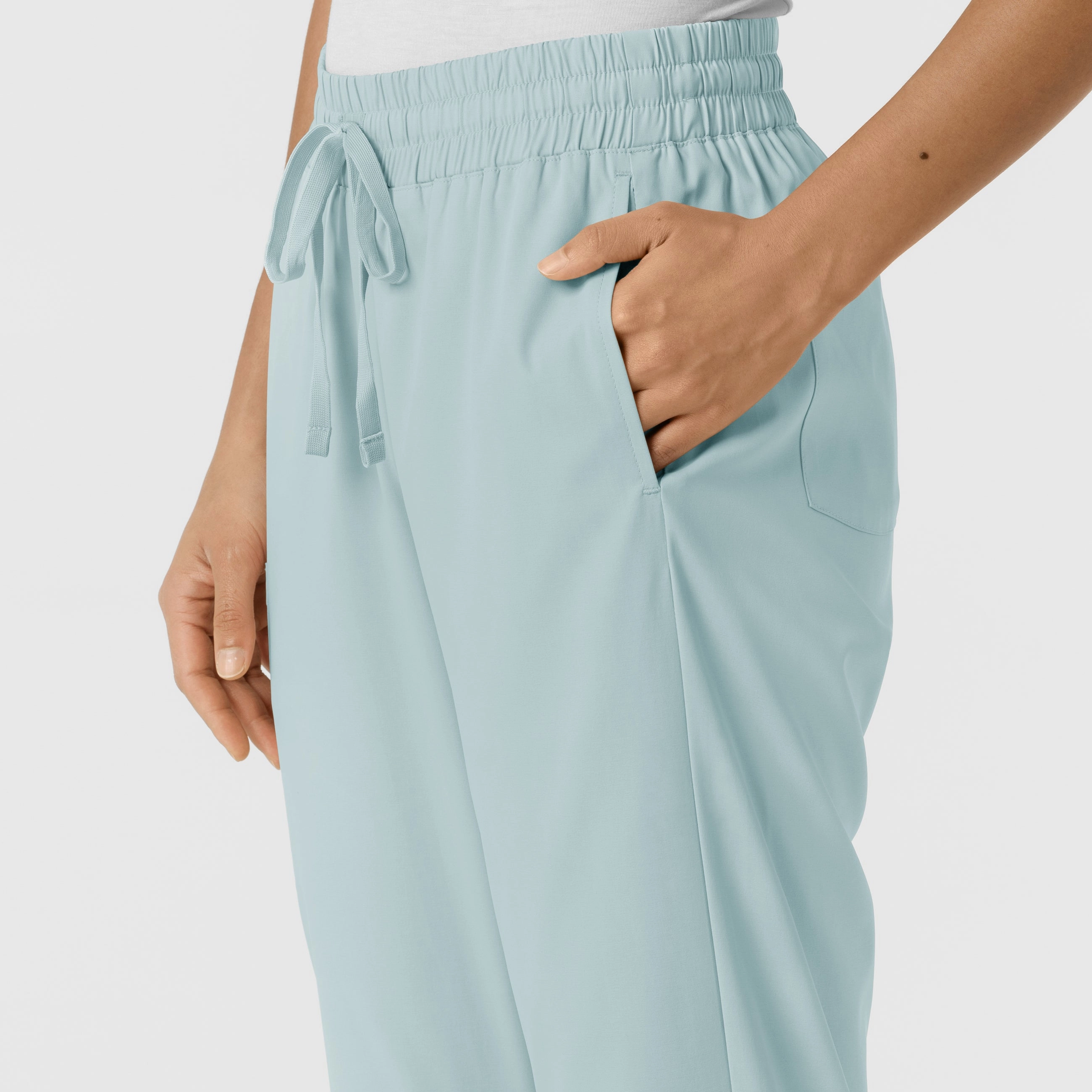 Boundless Women's Bootcut Scrub Pant - Sky Blue