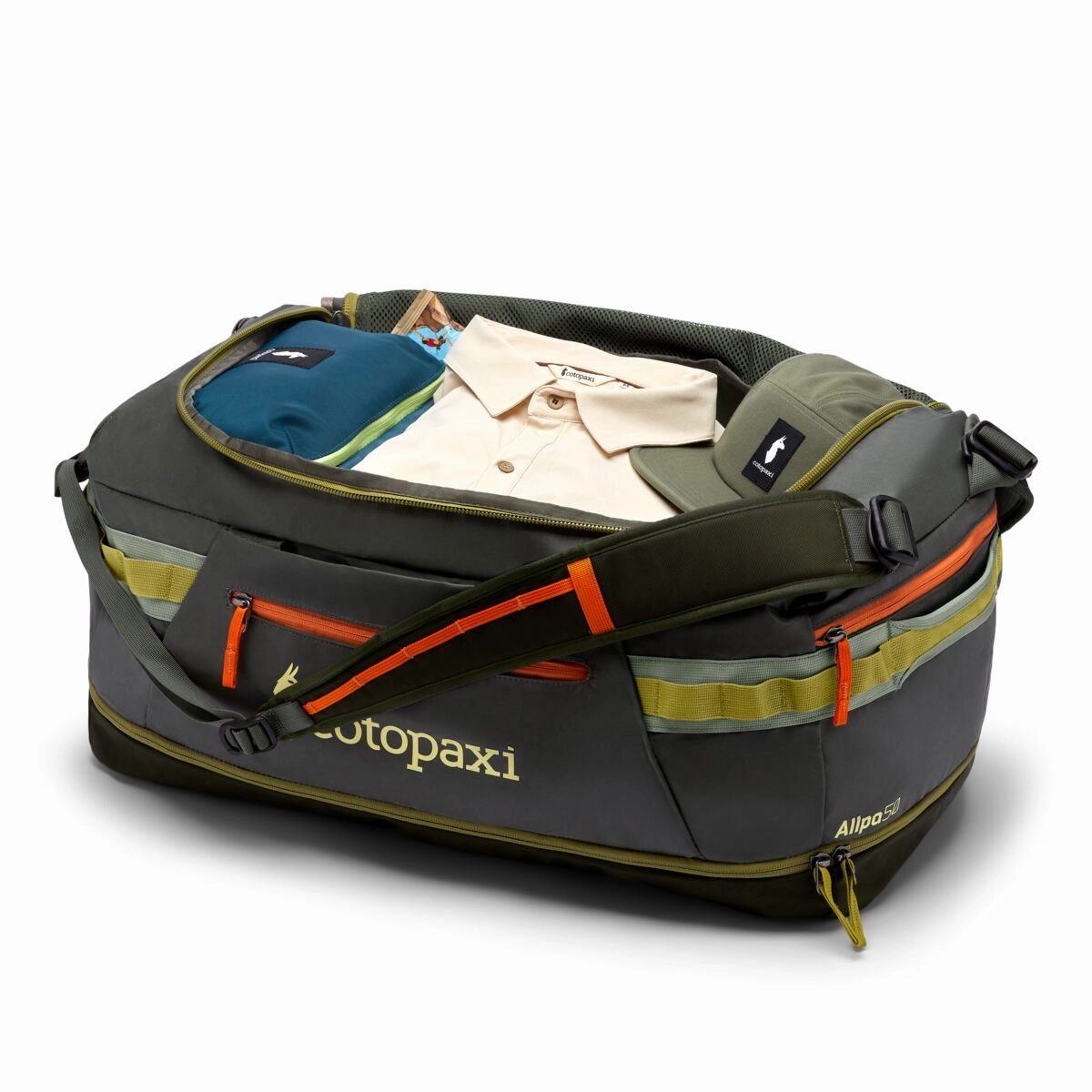 Cotopaxi Allpa 50L Duffel Bag - Fatigue/Woods