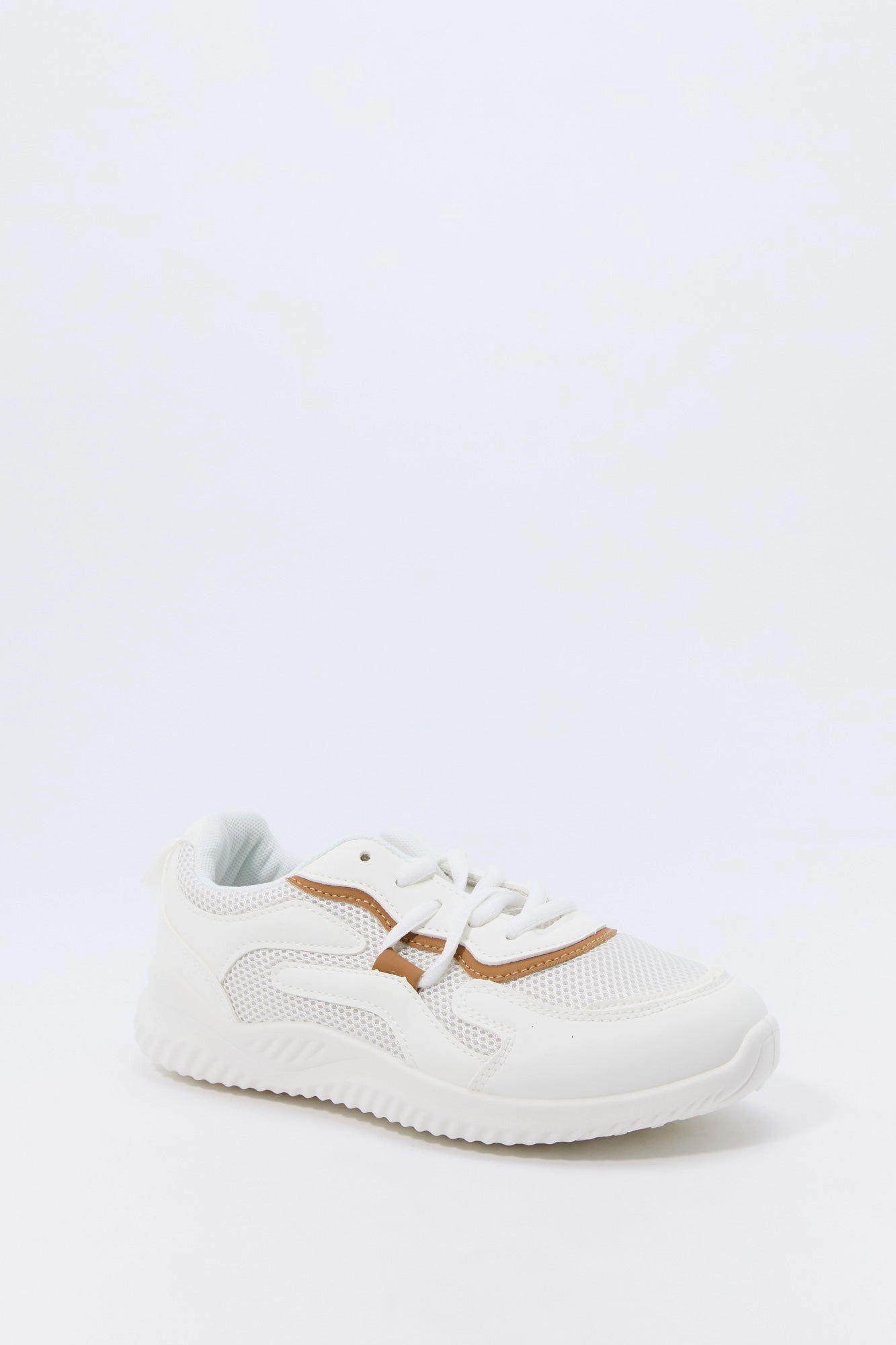 Espadrilles en similicuir et filet pour fille