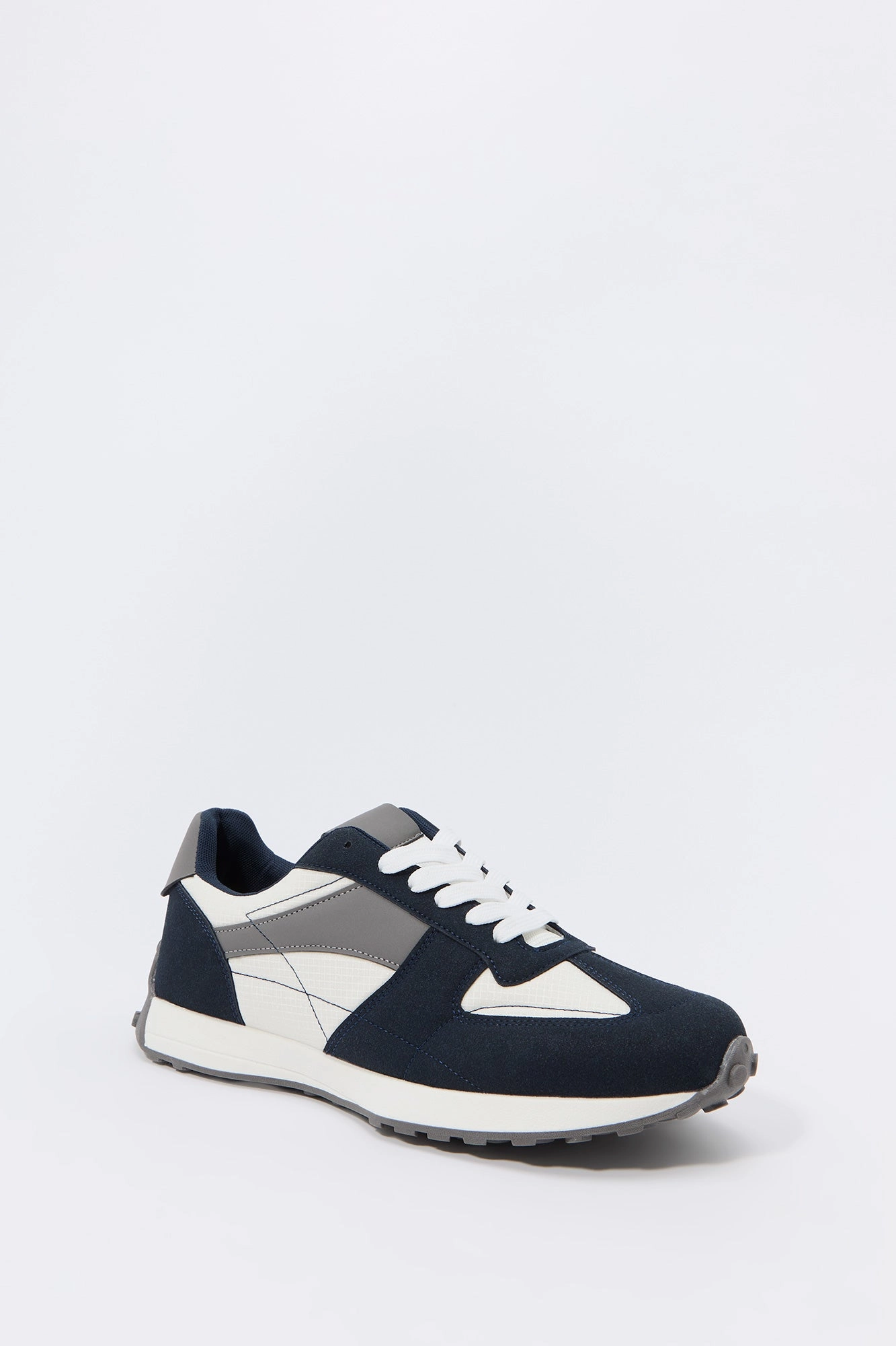 Espadrilles en similisuède avec blocs de couleurs
