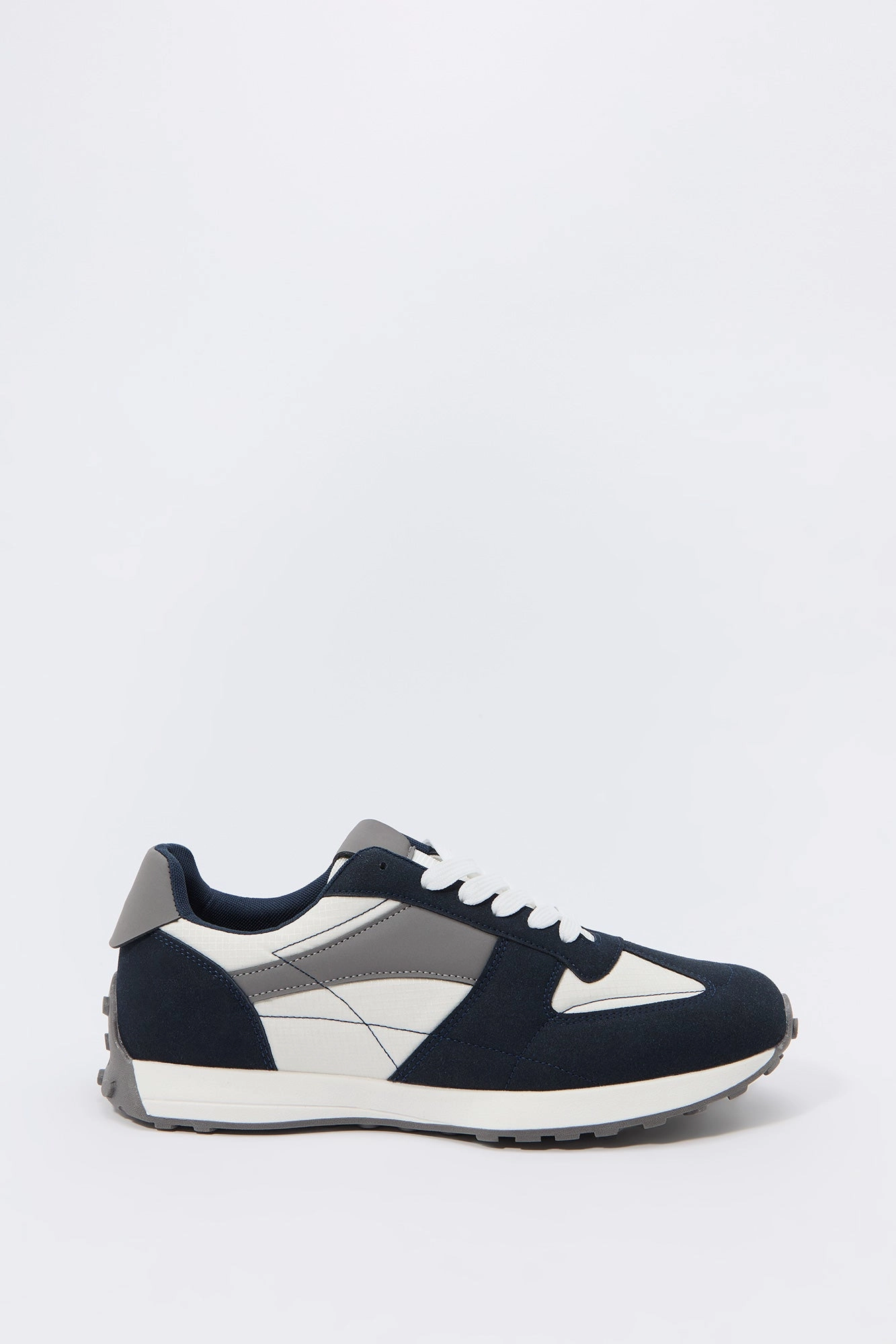 Espadrilles en similisuède avec blocs de couleurs