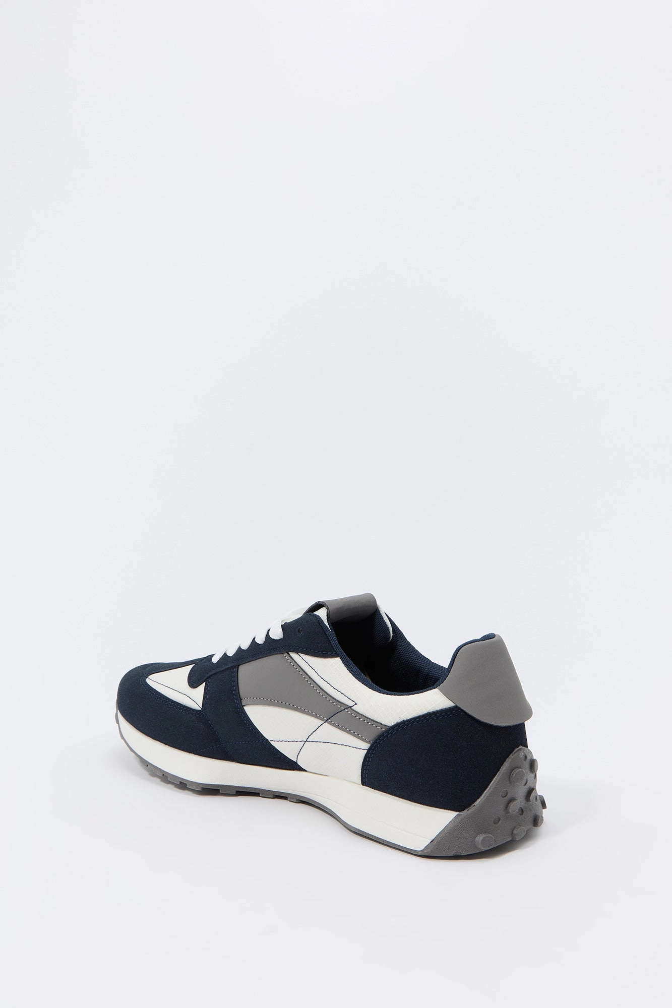 Espadrilles en similisuède avec blocs de couleurs