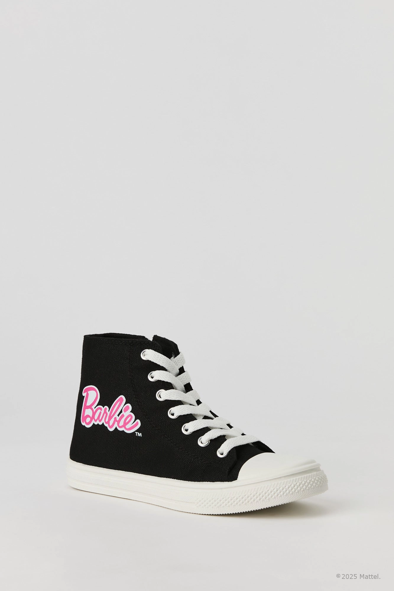 Espadrilles montantes lacées à imprimé Barbie™ pour fille