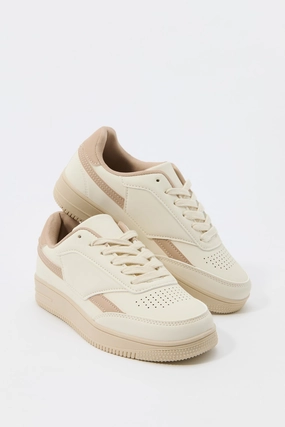 Espadrilles à semelles épaisses deux-tons pour fille