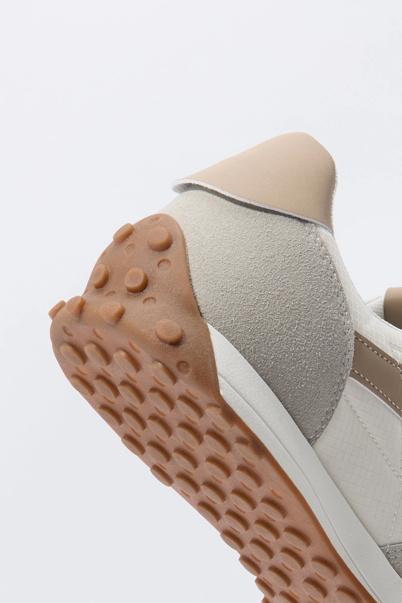 Faux Suede Colourblock Sneaker