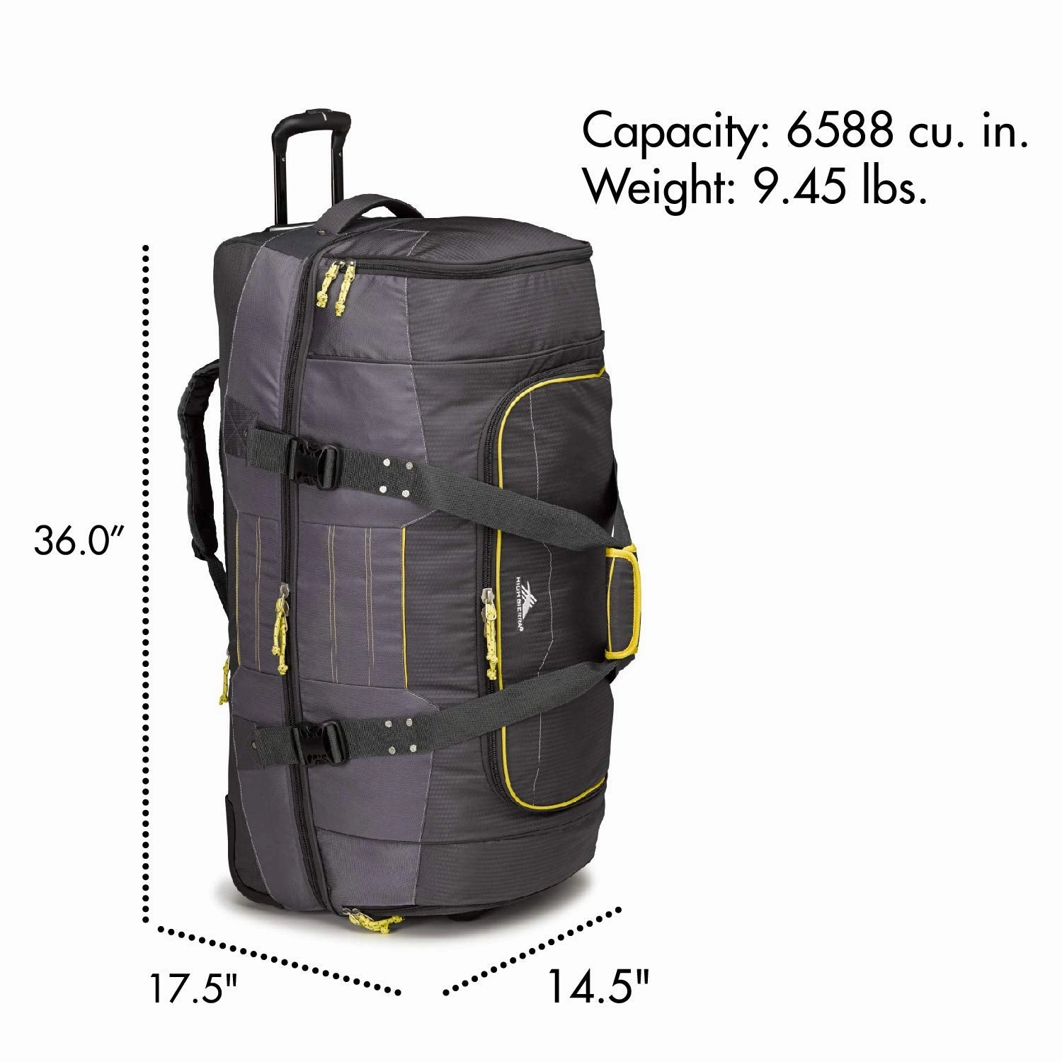 High Sierra Ultimate Access 2.0 Drop Bottom 30" 2-Wheel Wheeled Duffel Bags