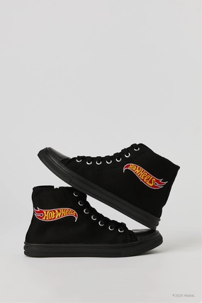 Hot Wheels™ Boys Embroidered High Top Lace Up Sneaker