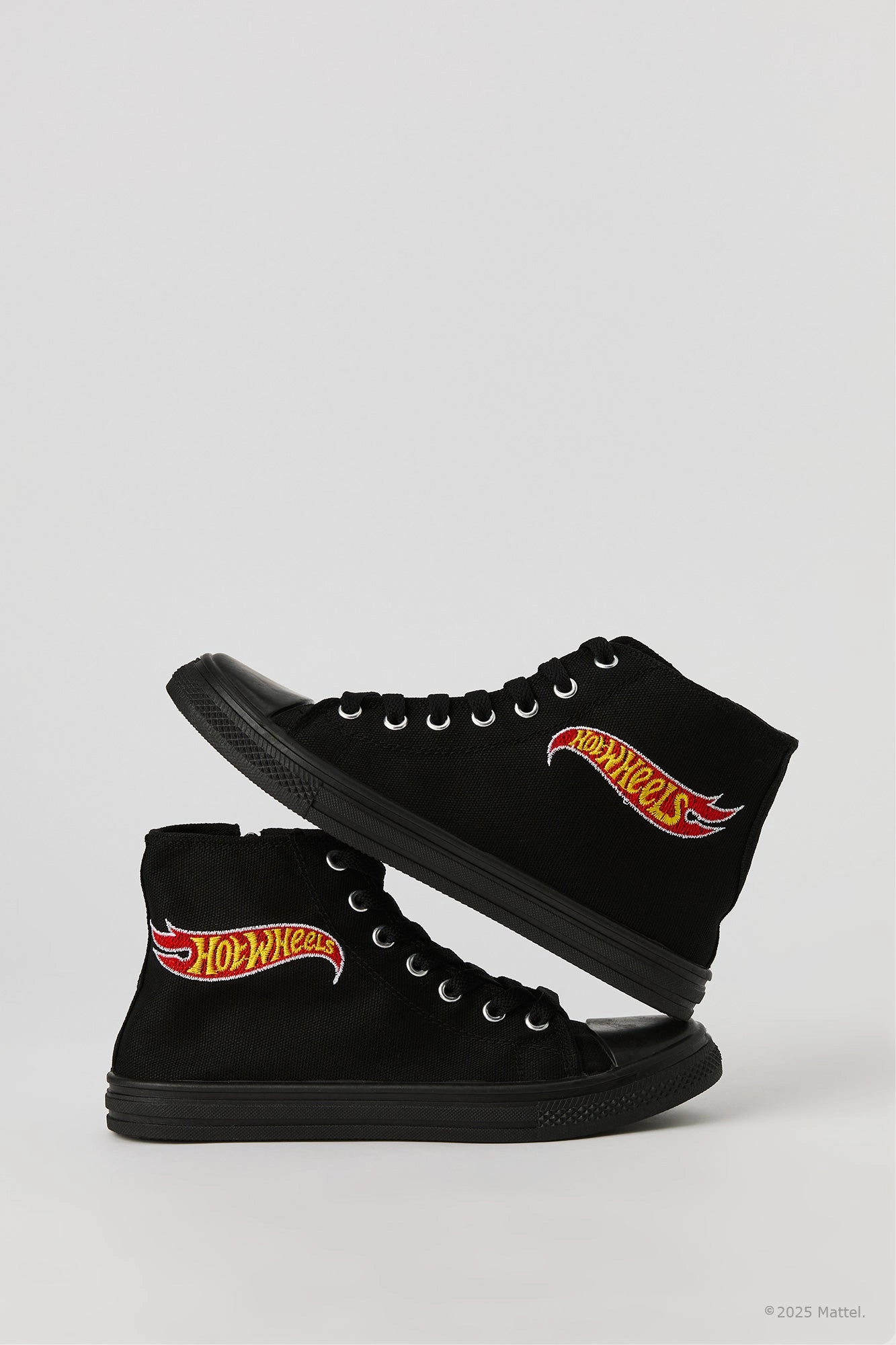 Hot Wheels™ Boys Embroidered High Top Lace Up Sneaker