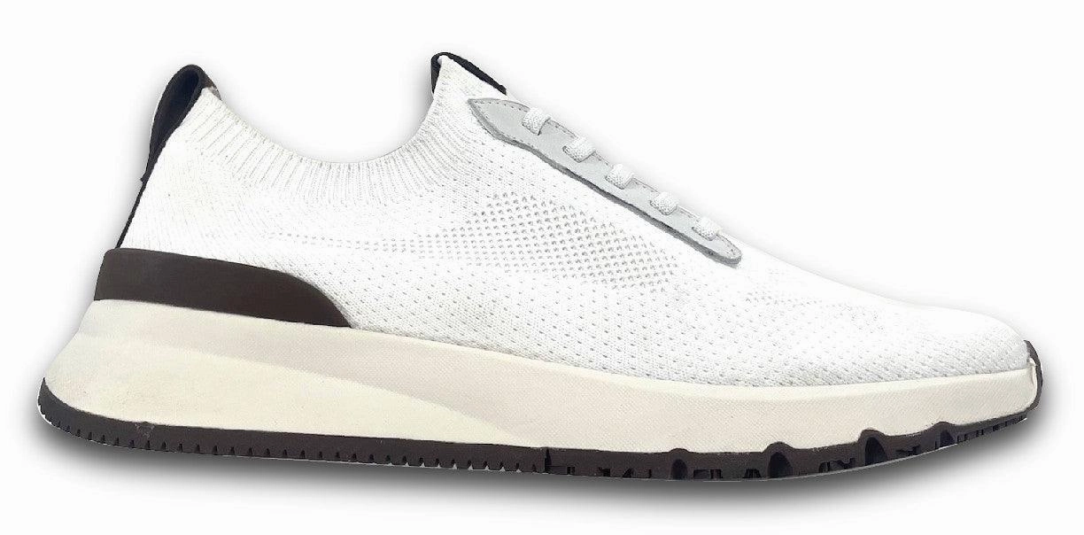 Johnnie O Knit Runner - White