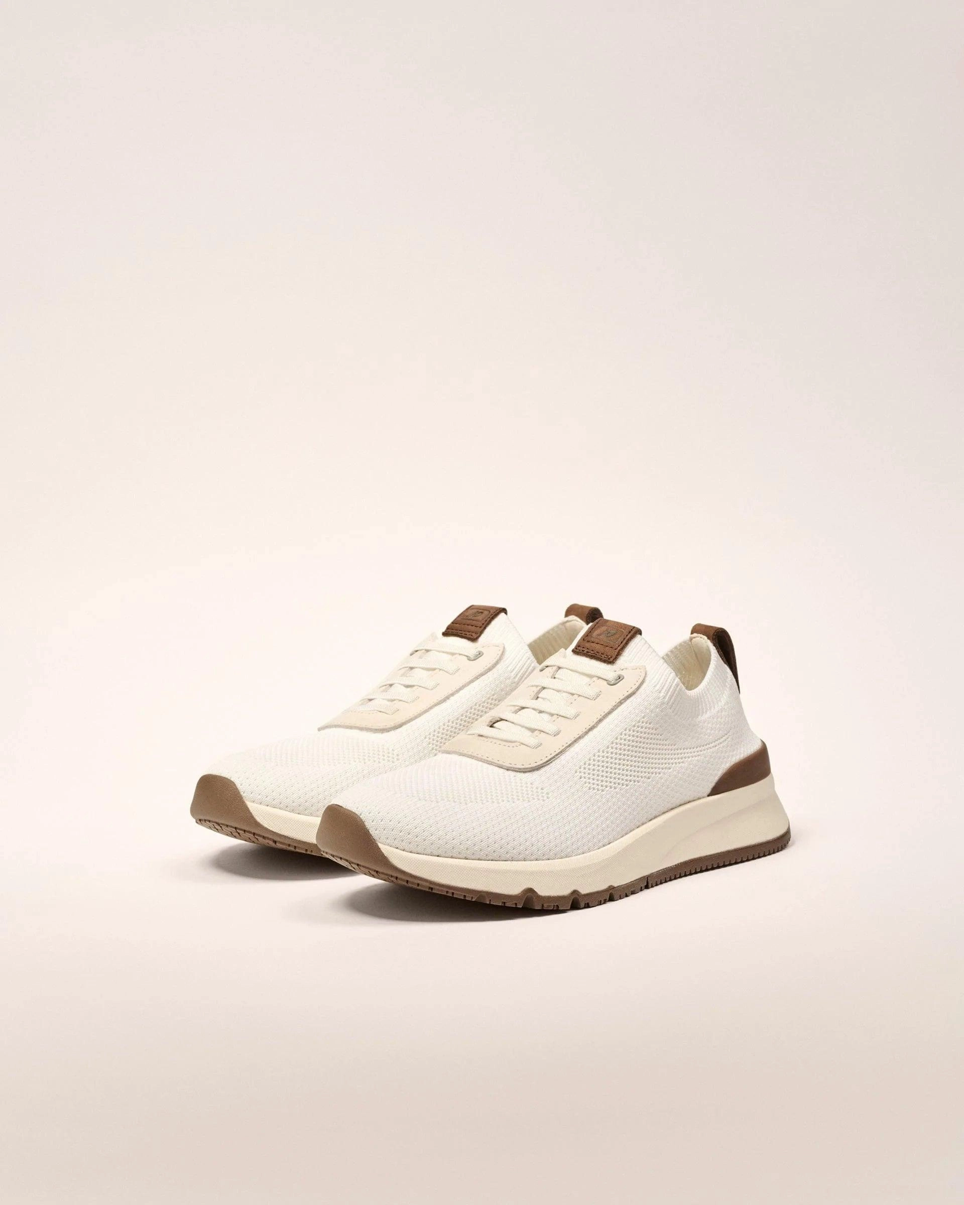 Johnnie O Knit Runner - White