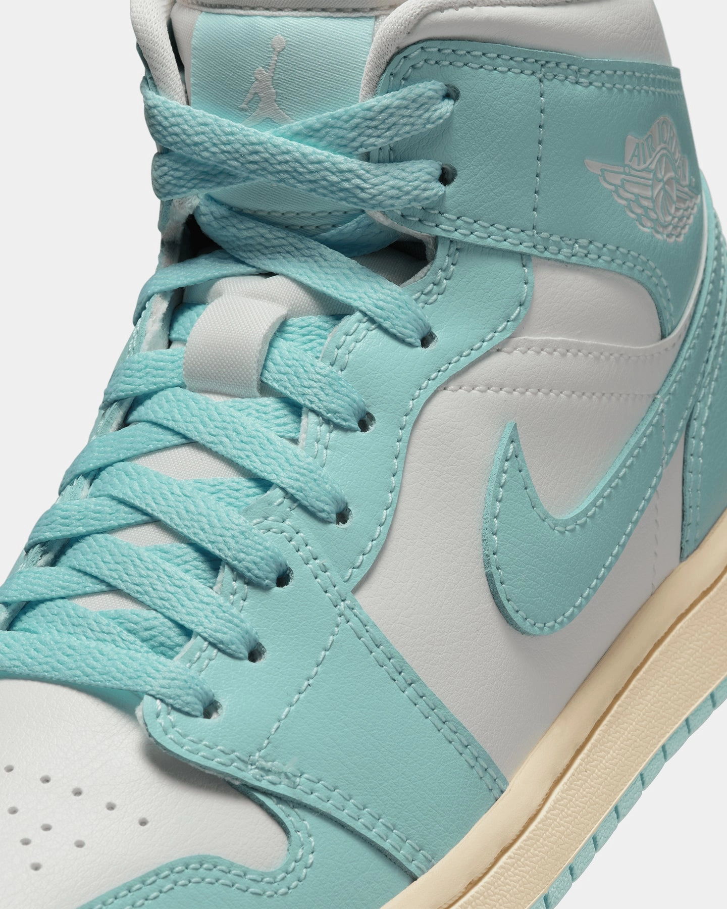 Jordan Women's Air Jordan 1 Mid Light Dew Sail/Light Dew Muslin