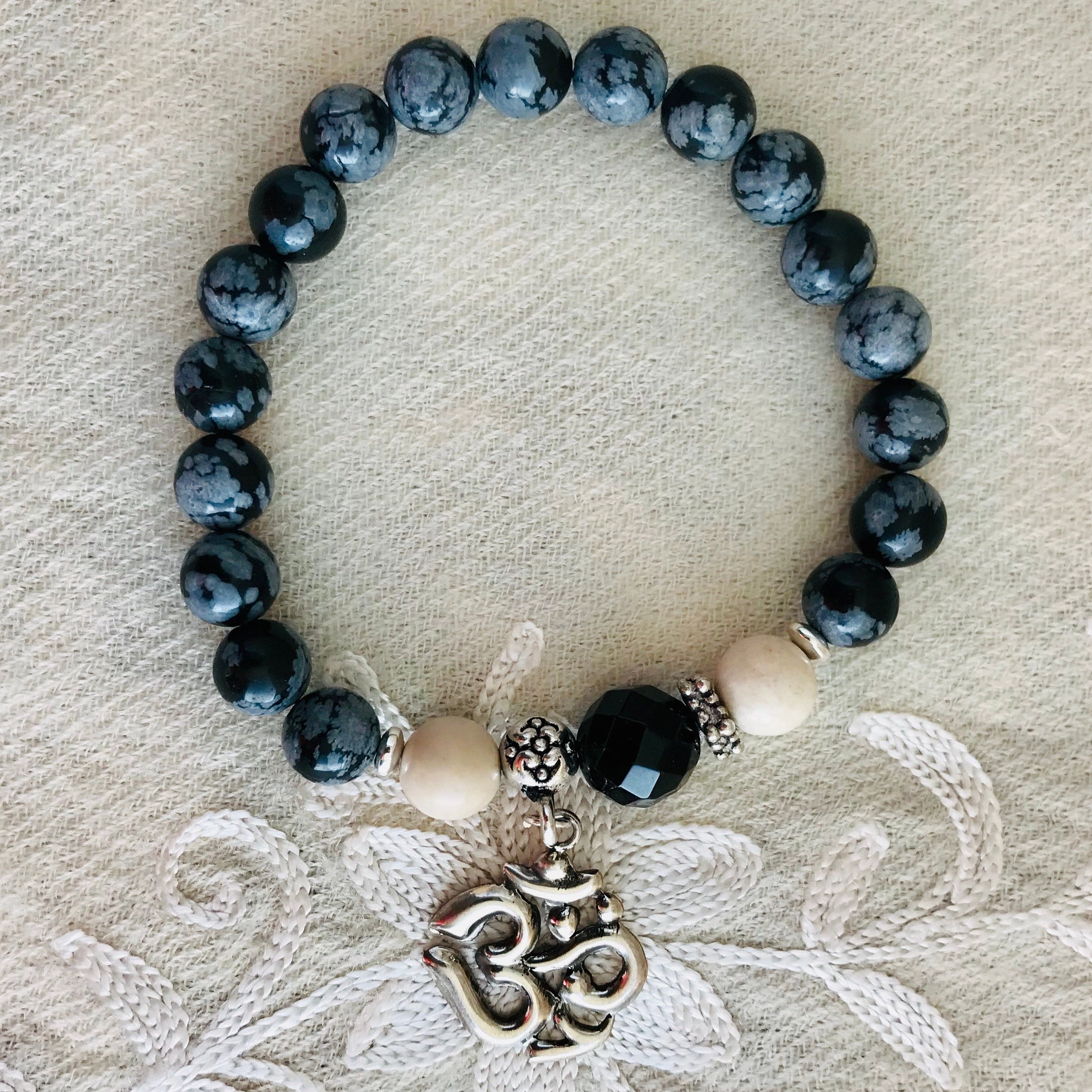 Kala Om Wrist Mala Bracelet