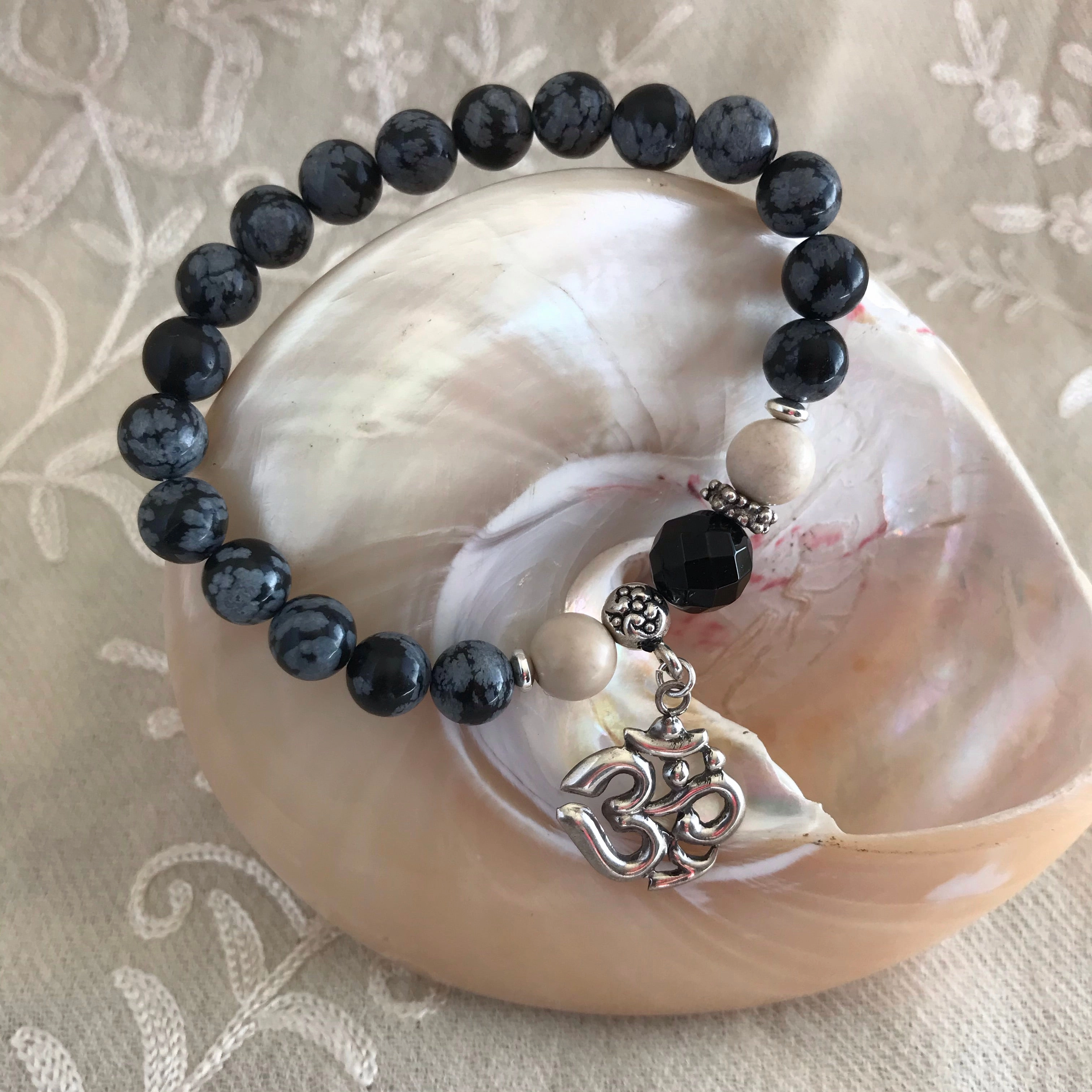Kala Om Wrist Mala Bracelet