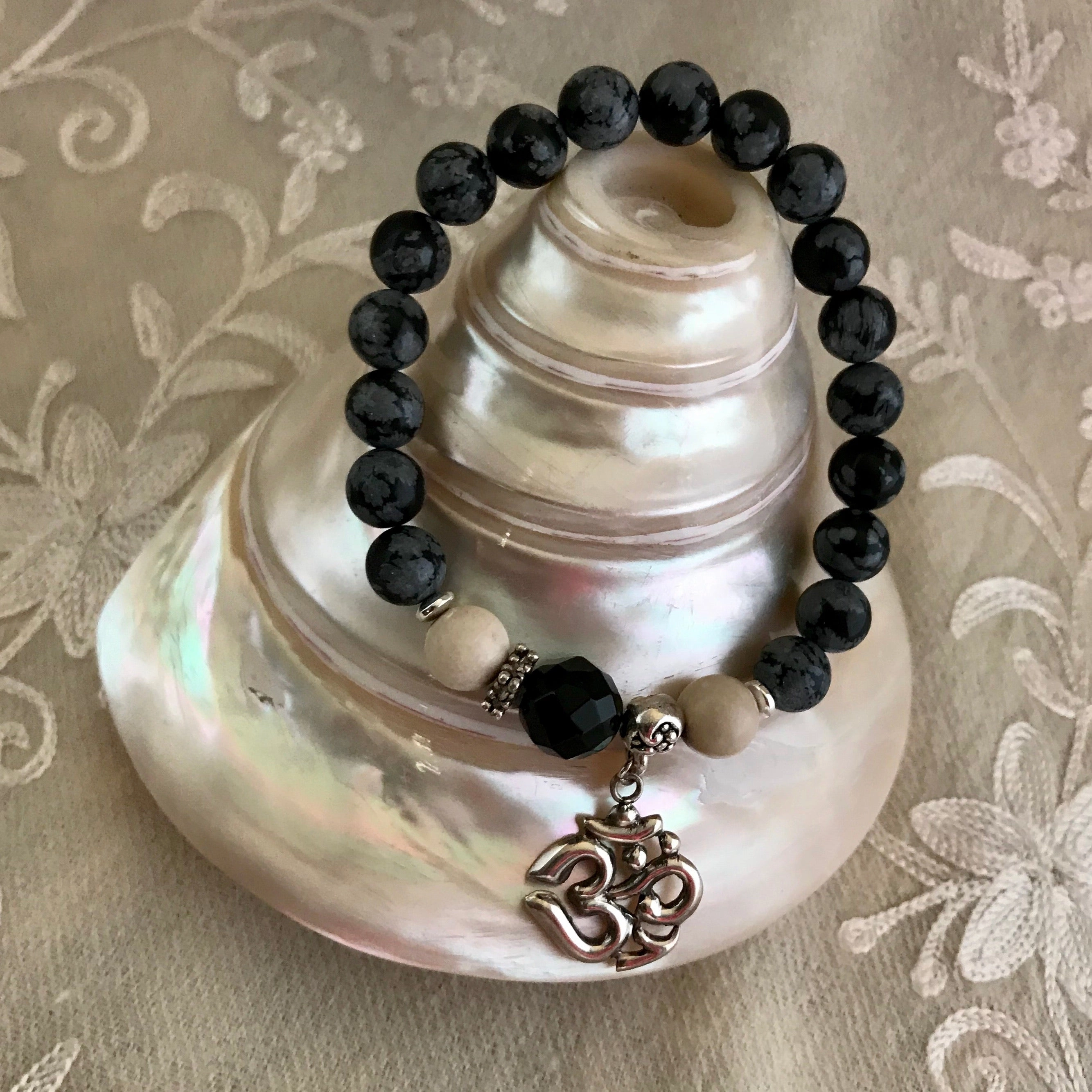Kala Om Wrist Mala Bracelet