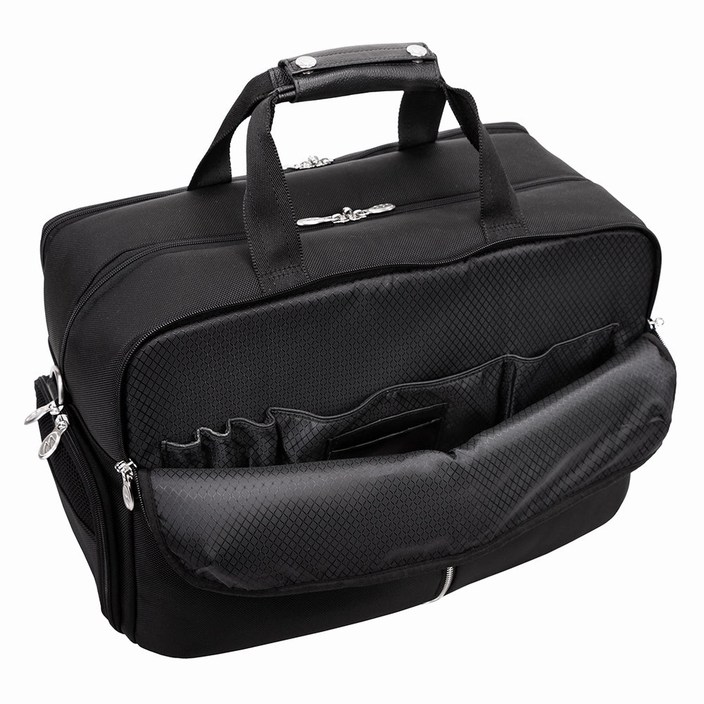 McKlein 22" Nylon Triple Compartment Travel Laptop Duffel