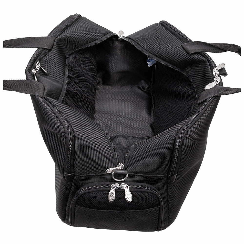 McKlein 22" Nylon Triple Compartment Travel Laptop Duffel