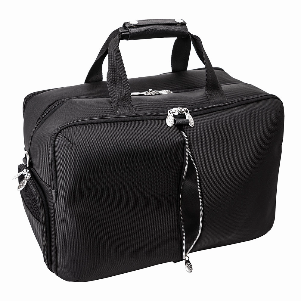 McKlein 22" Nylon Triple Compartment Travel Laptop Duffel
