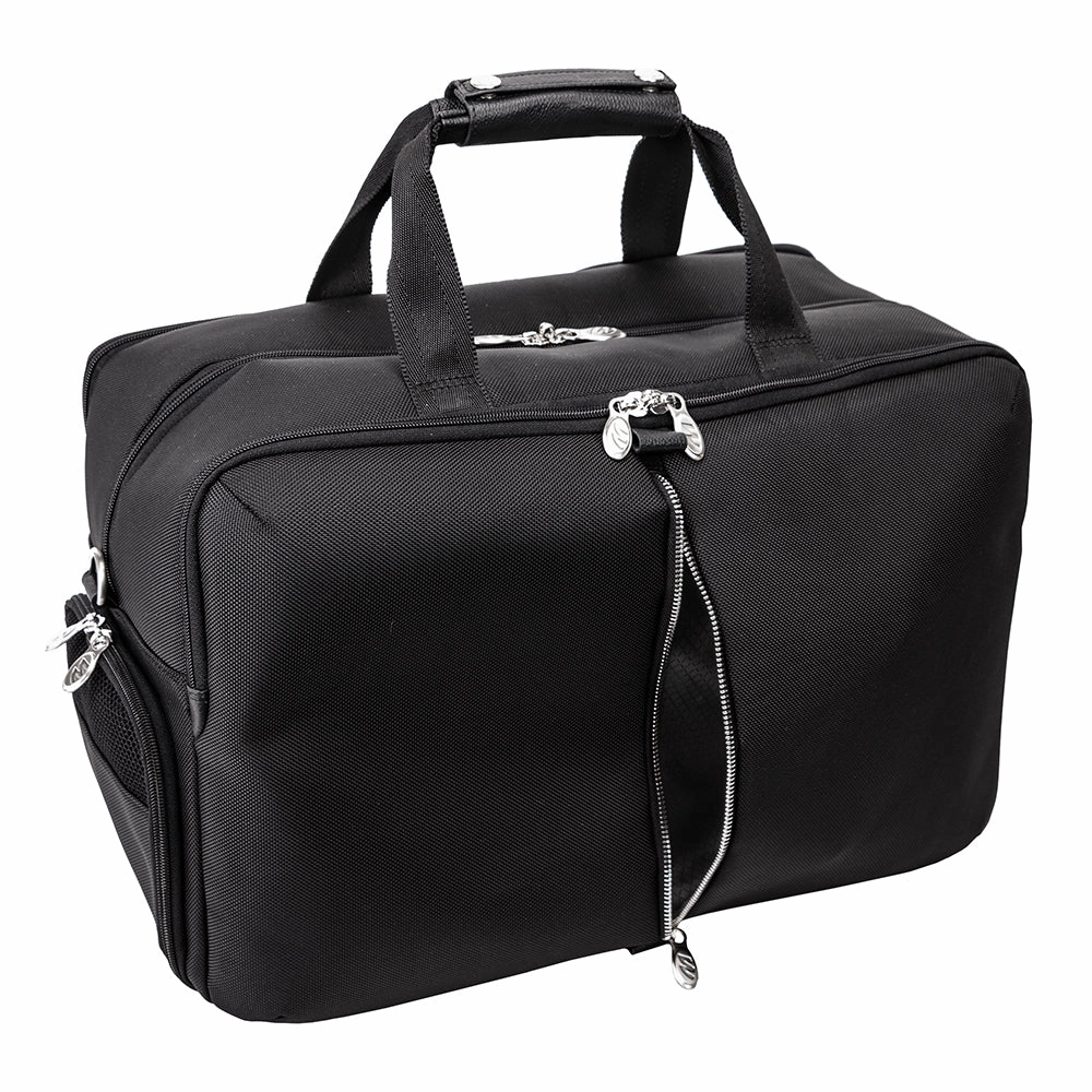 McKlein 22" Nylon Triple Compartment Travel Laptop Duffel