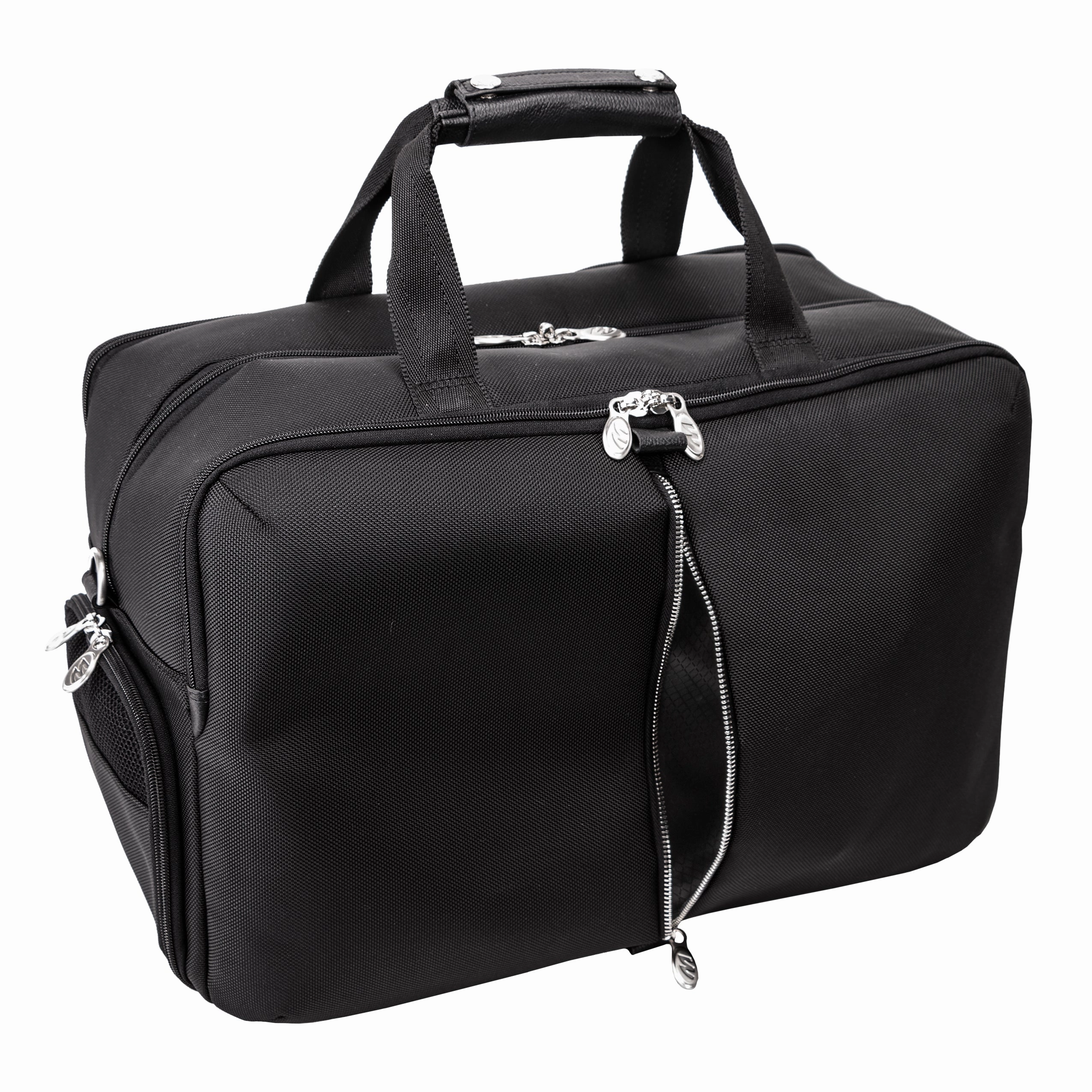 McKlein USA Avondale 22" Nylon Triple Compartment Carry-All Travel Laptop Duffel