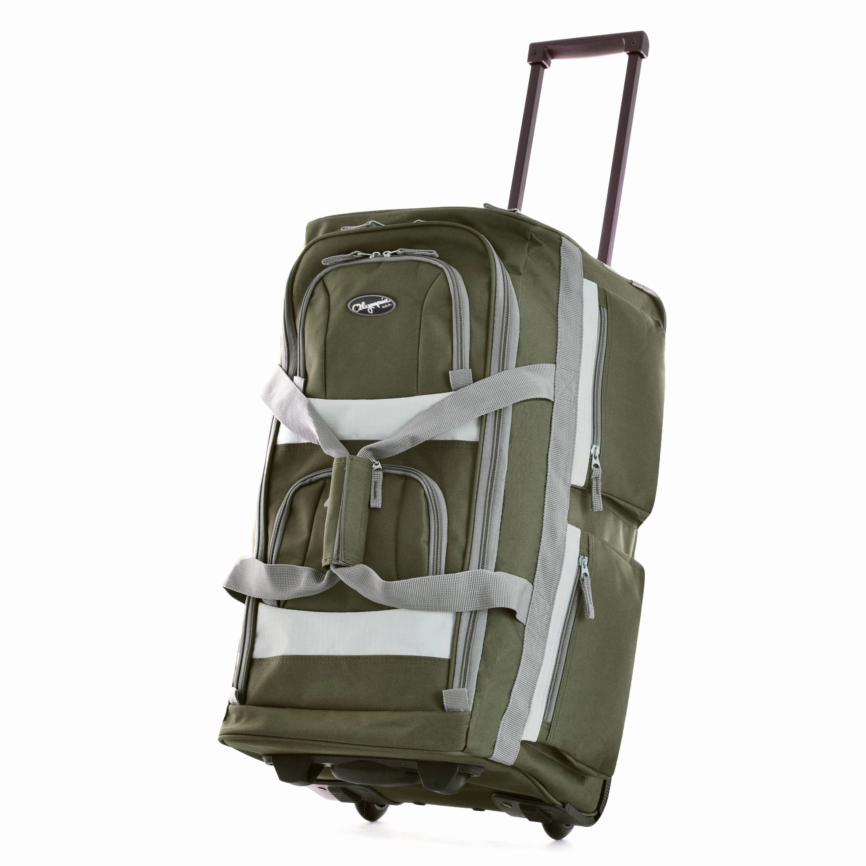 Olympia USA 22" 8 Pocket Rolling Duffel Bag