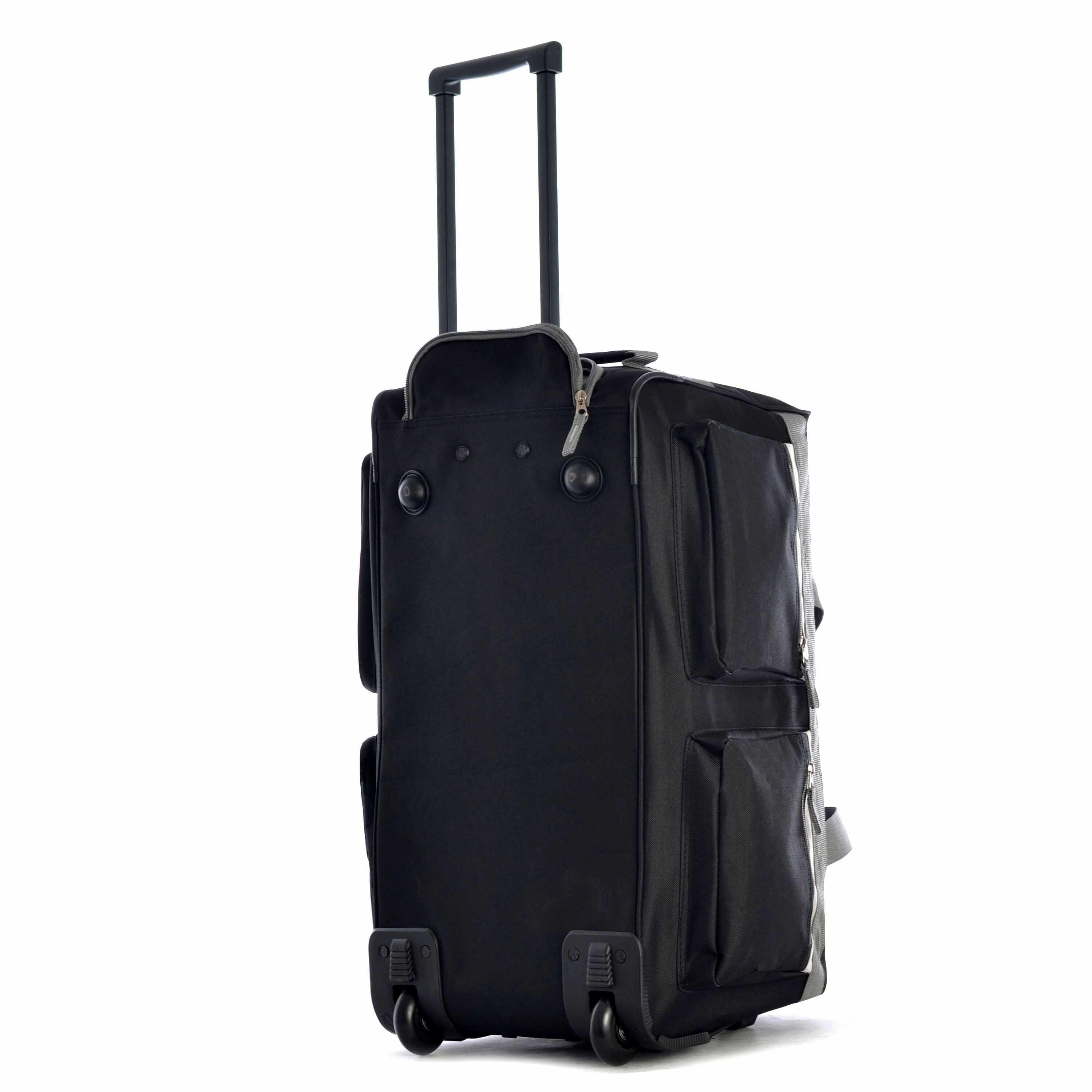 Olympia USA 22" 8 Pocket Rolling Duffel Bag