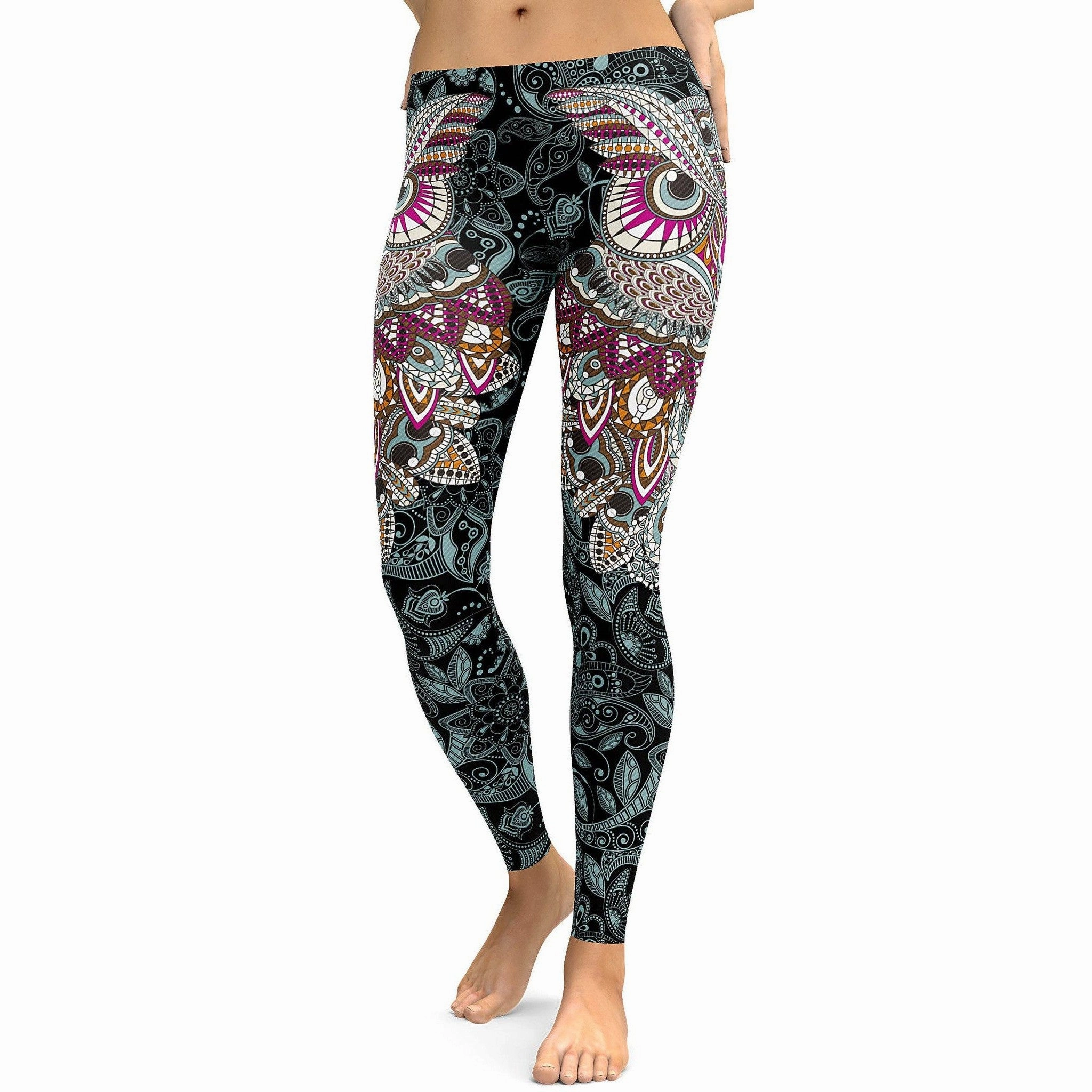 Ornamental Owl Leggings
