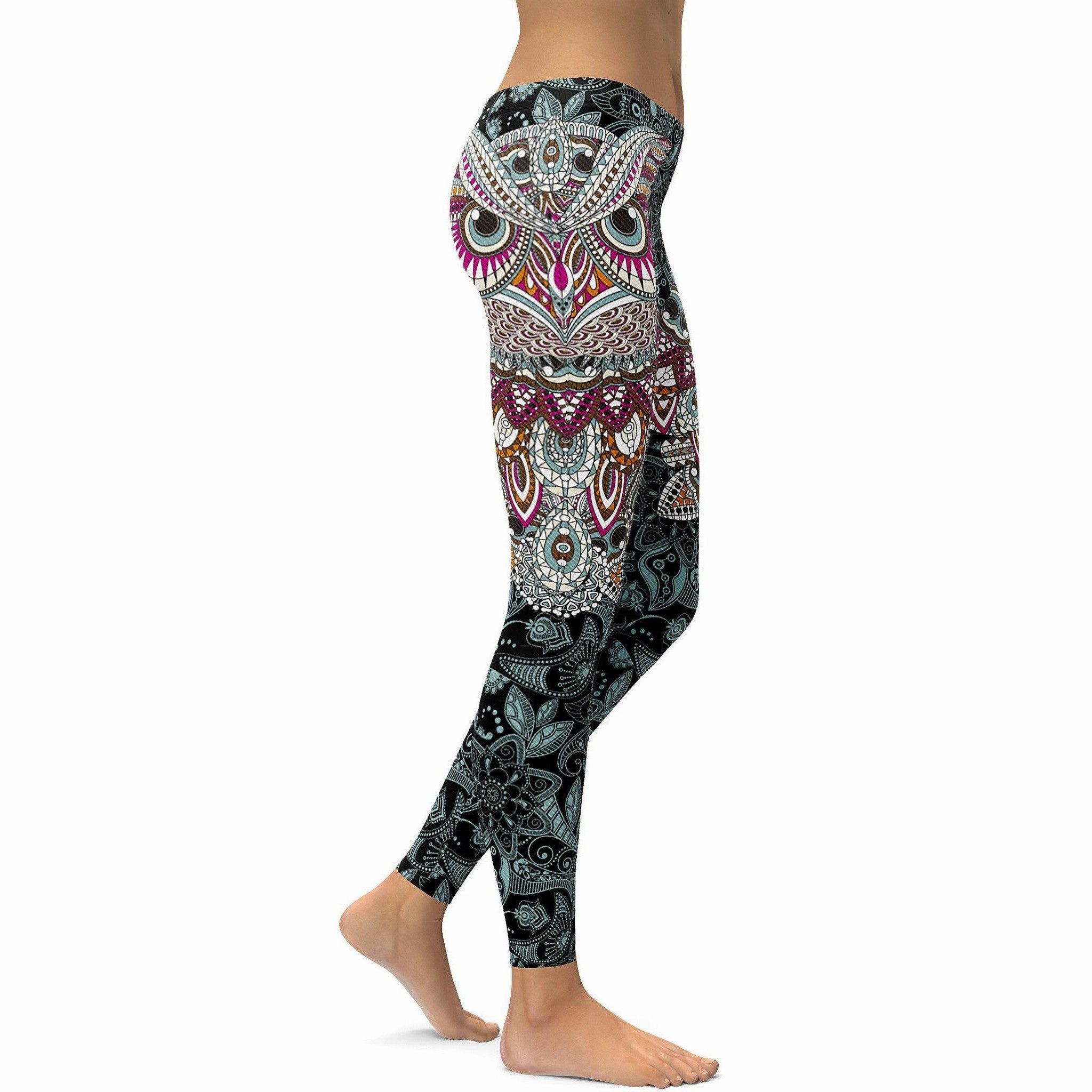 Ornamental Owl Leggings