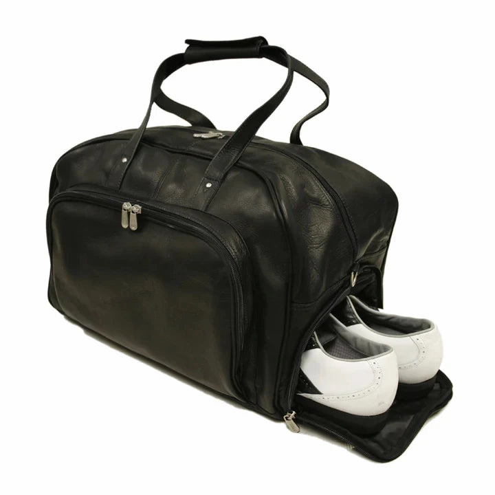 Piel Deluxe Carry On Leather Duffel