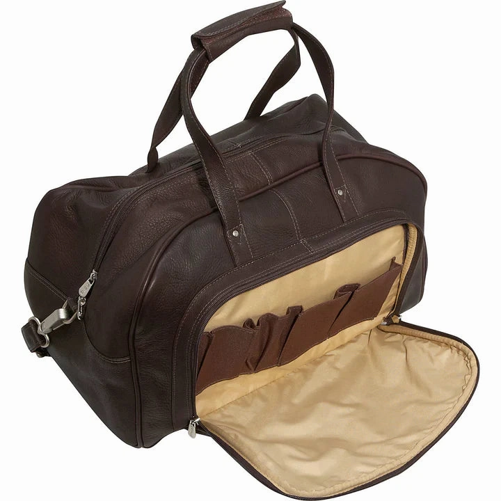 Piel Deluxe Carry On Leather Duffel