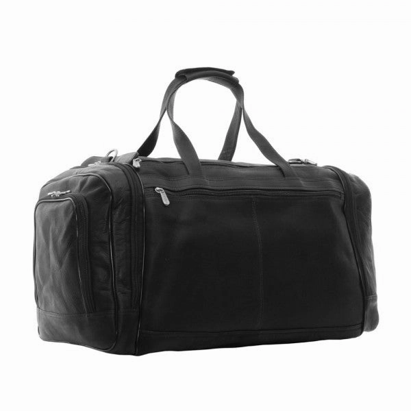 Piel Leather Multi Compartment Duffel Bag