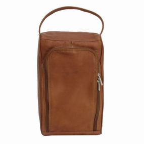 Piel U Zip Shoe Bag