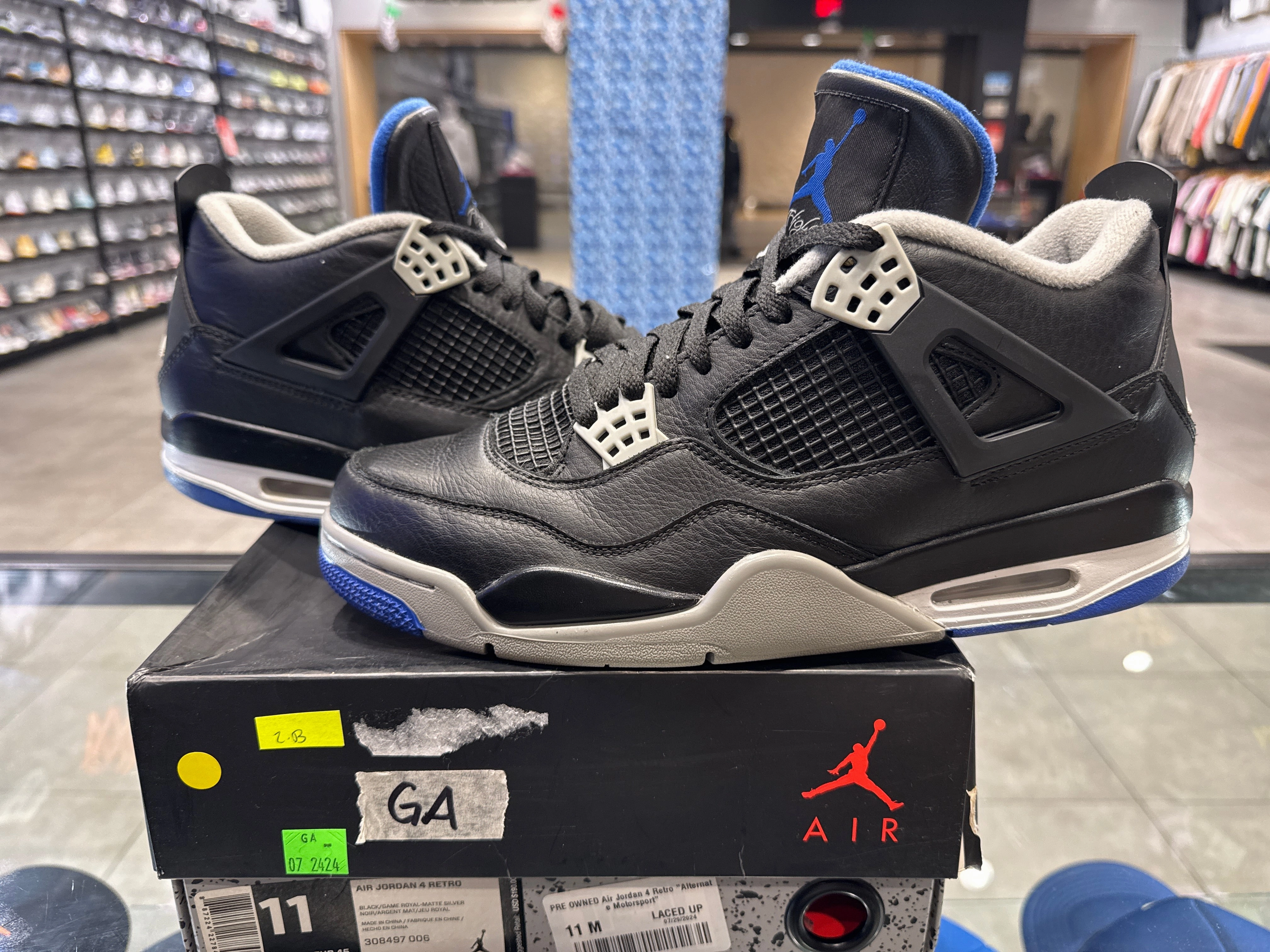 PRE OWNED Air Jordan 4 Retro Alternate Motorsport