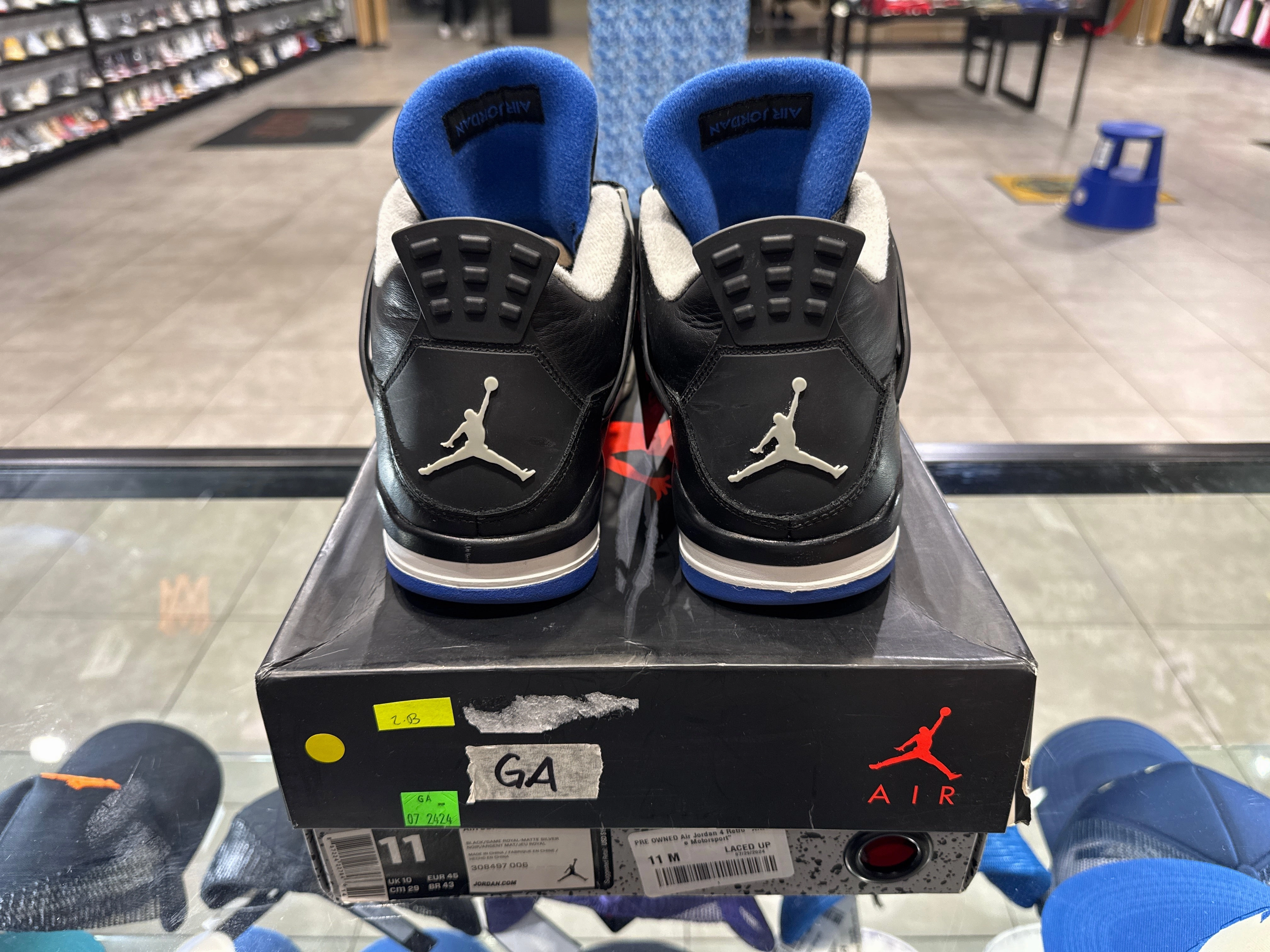 PRE OWNED Air Jordan 4 Retro Alternate Motorsport