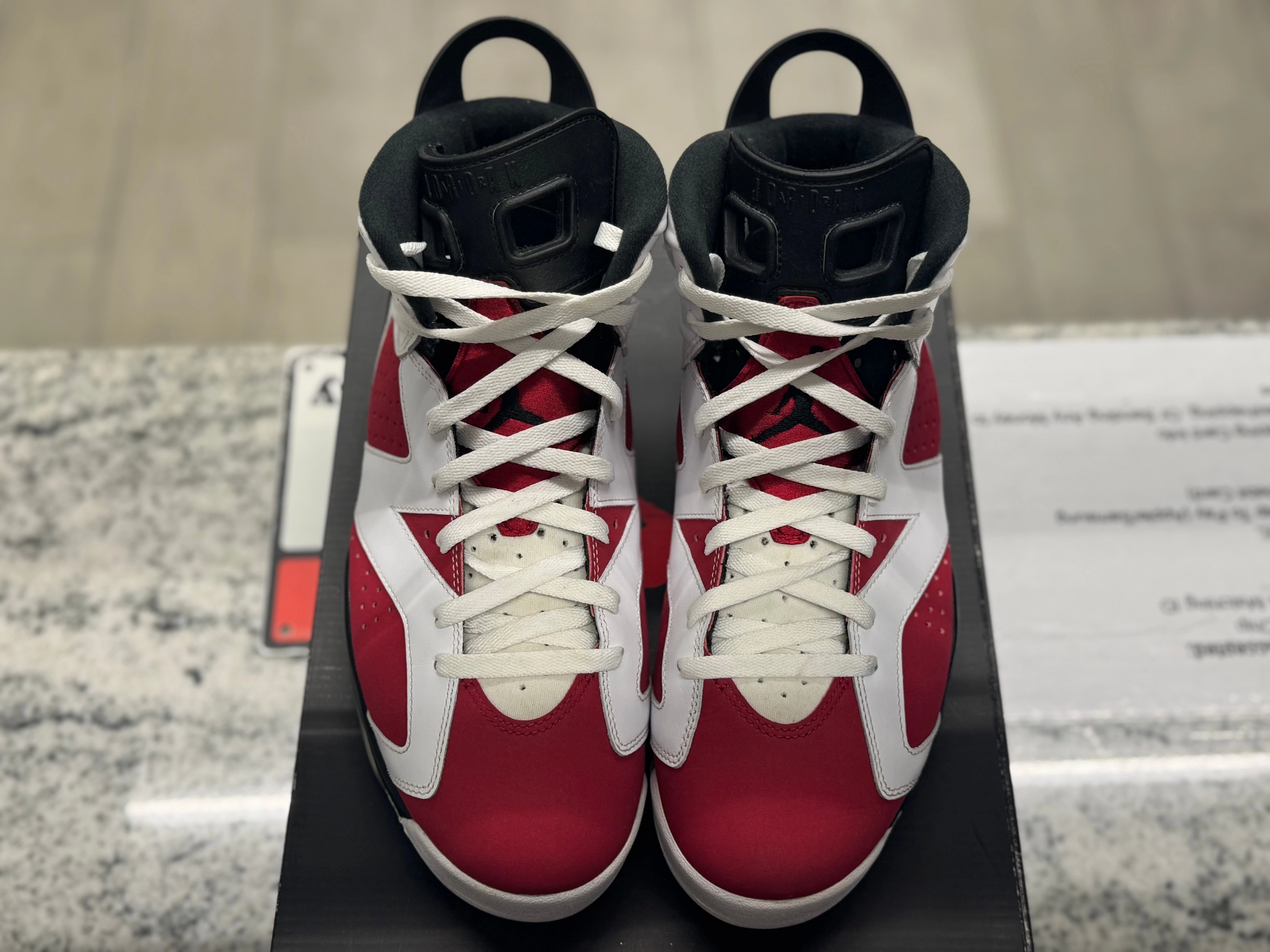 PRE OWNED Air Jordan Retro 6 Carmine (2021)