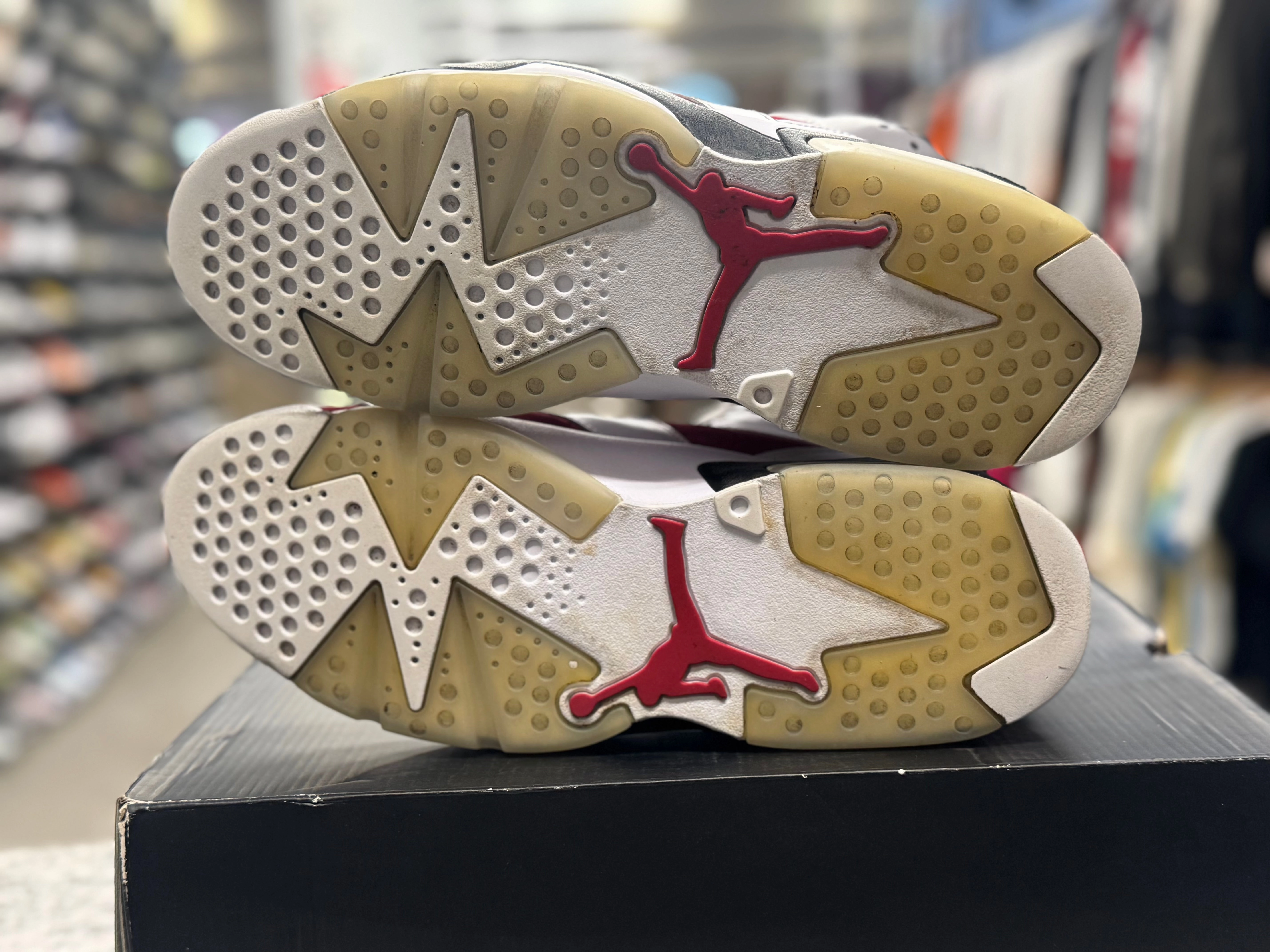PRE OWNED Air Jordan Retro 6 Carmine (2021)
