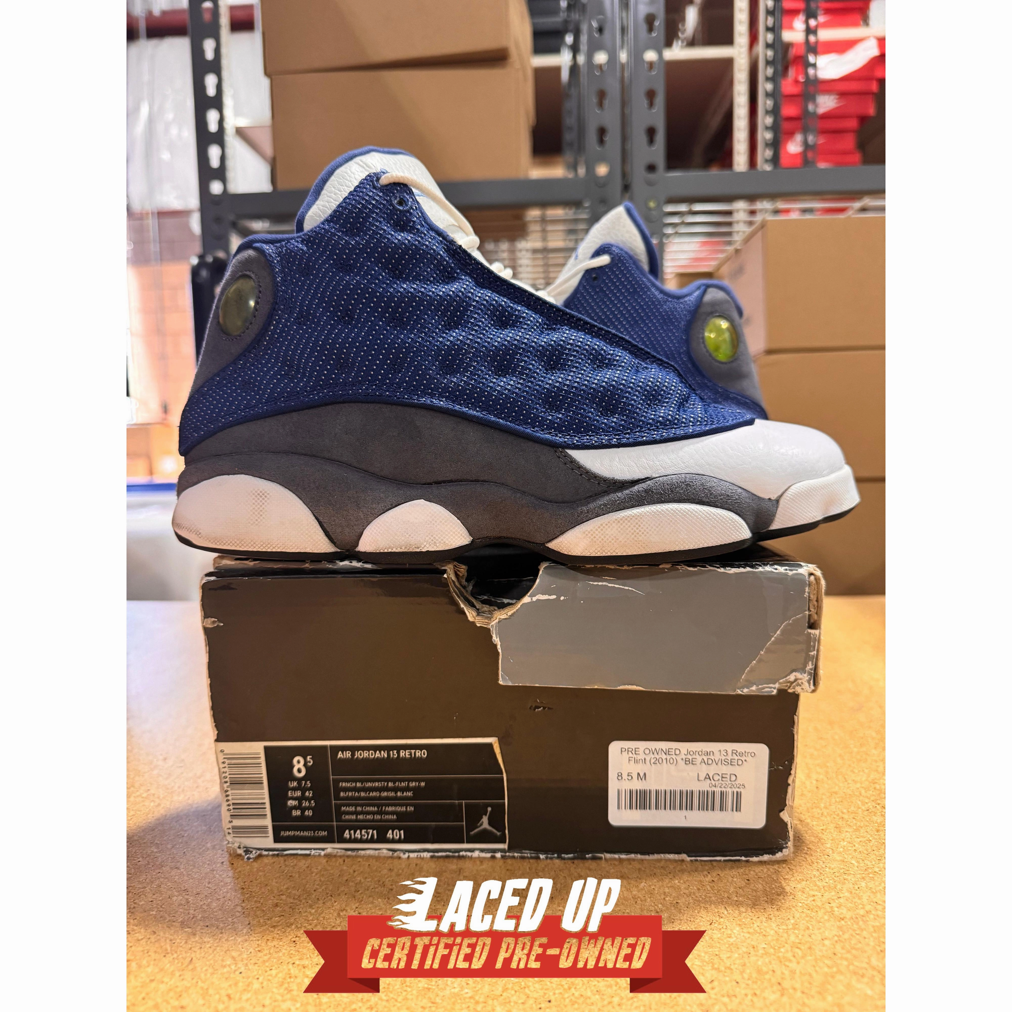 PRE OWNED Jordan 13 Retro Flint (2010) *BE ADVISED*