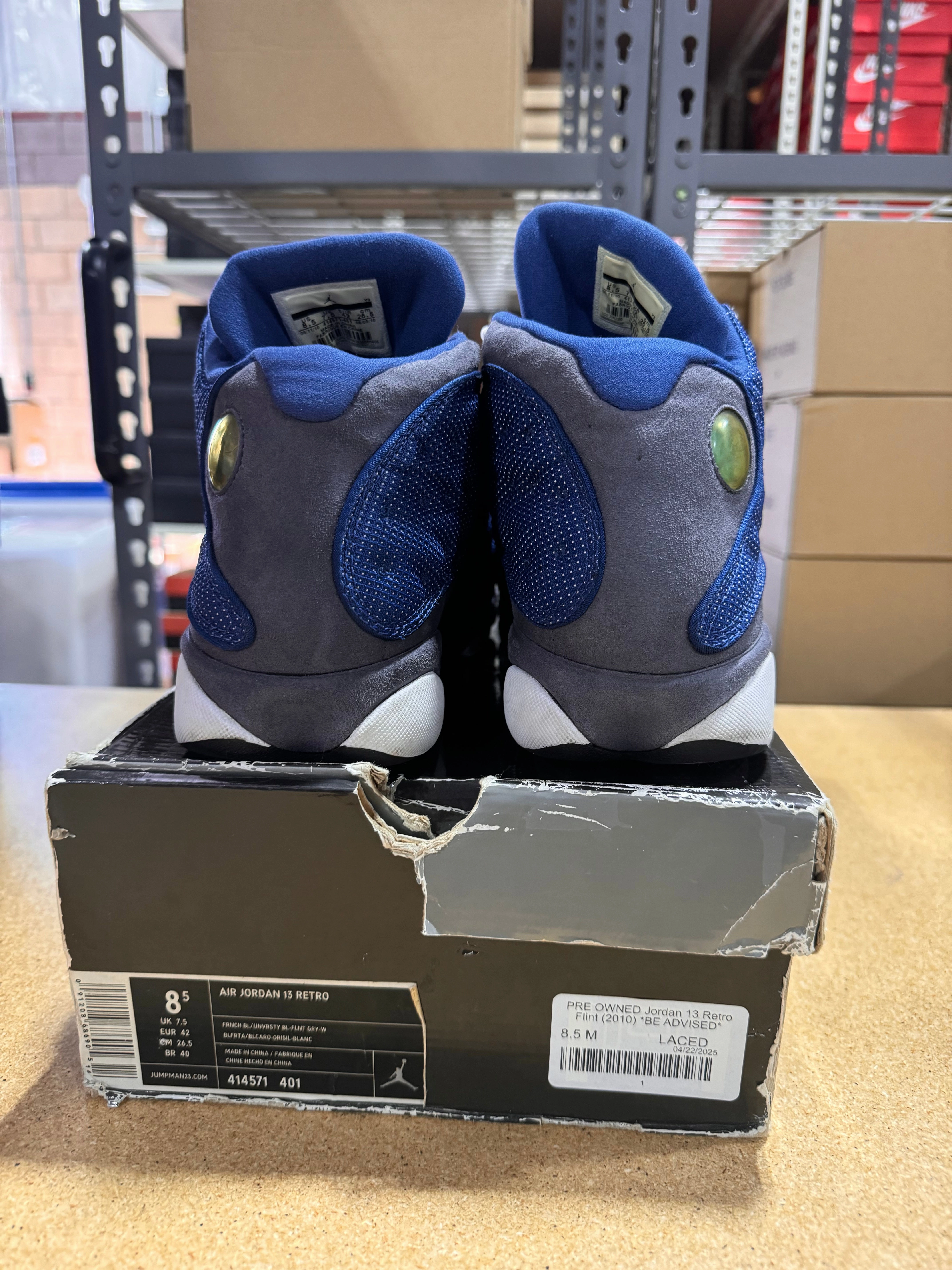 PRE OWNED Jordan 13 Retro Flint (2010) *BE ADVISED*
