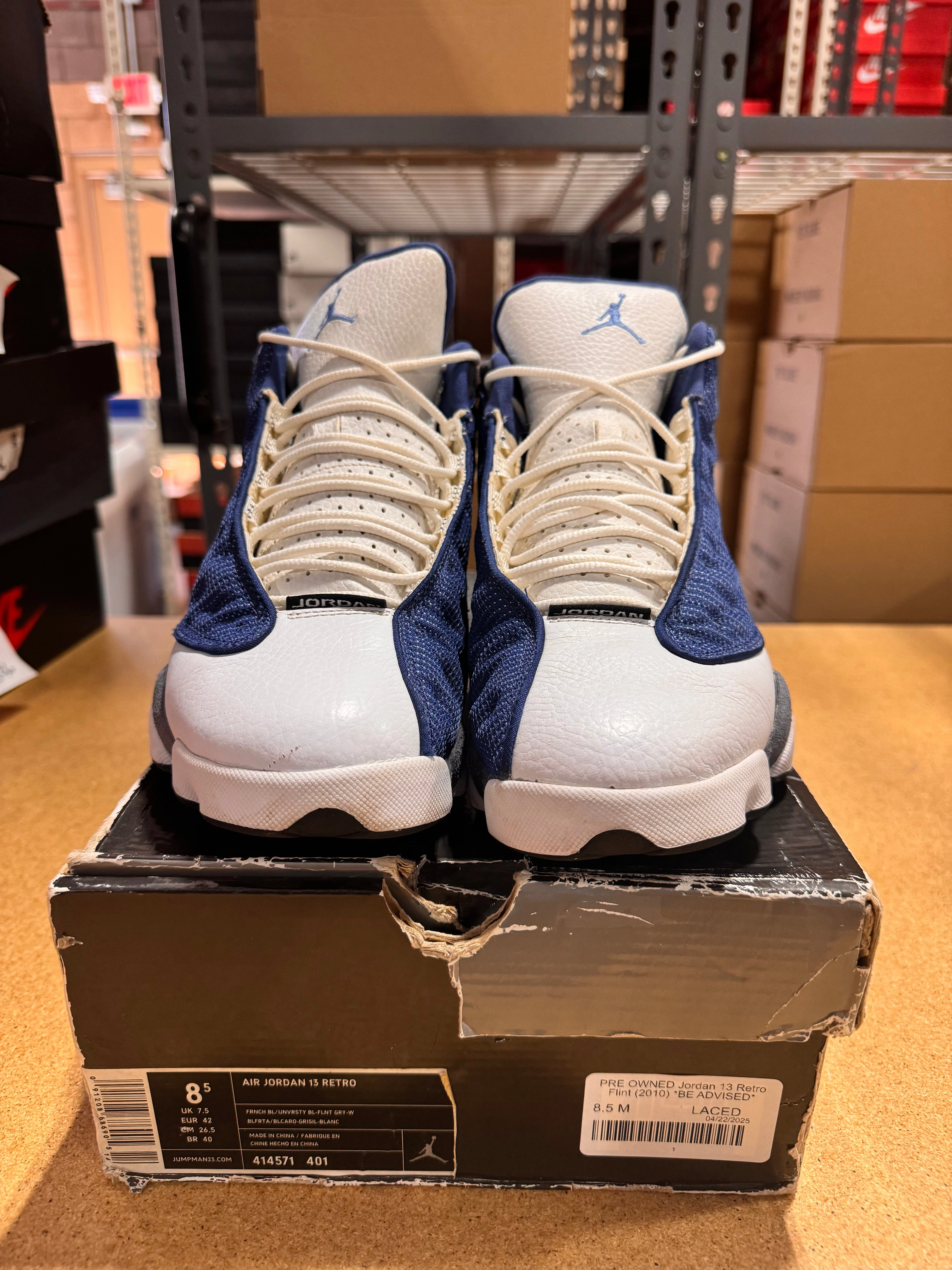 PRE OWNED Jordan 13 Retro Flint (2010) *BE ADVISED*