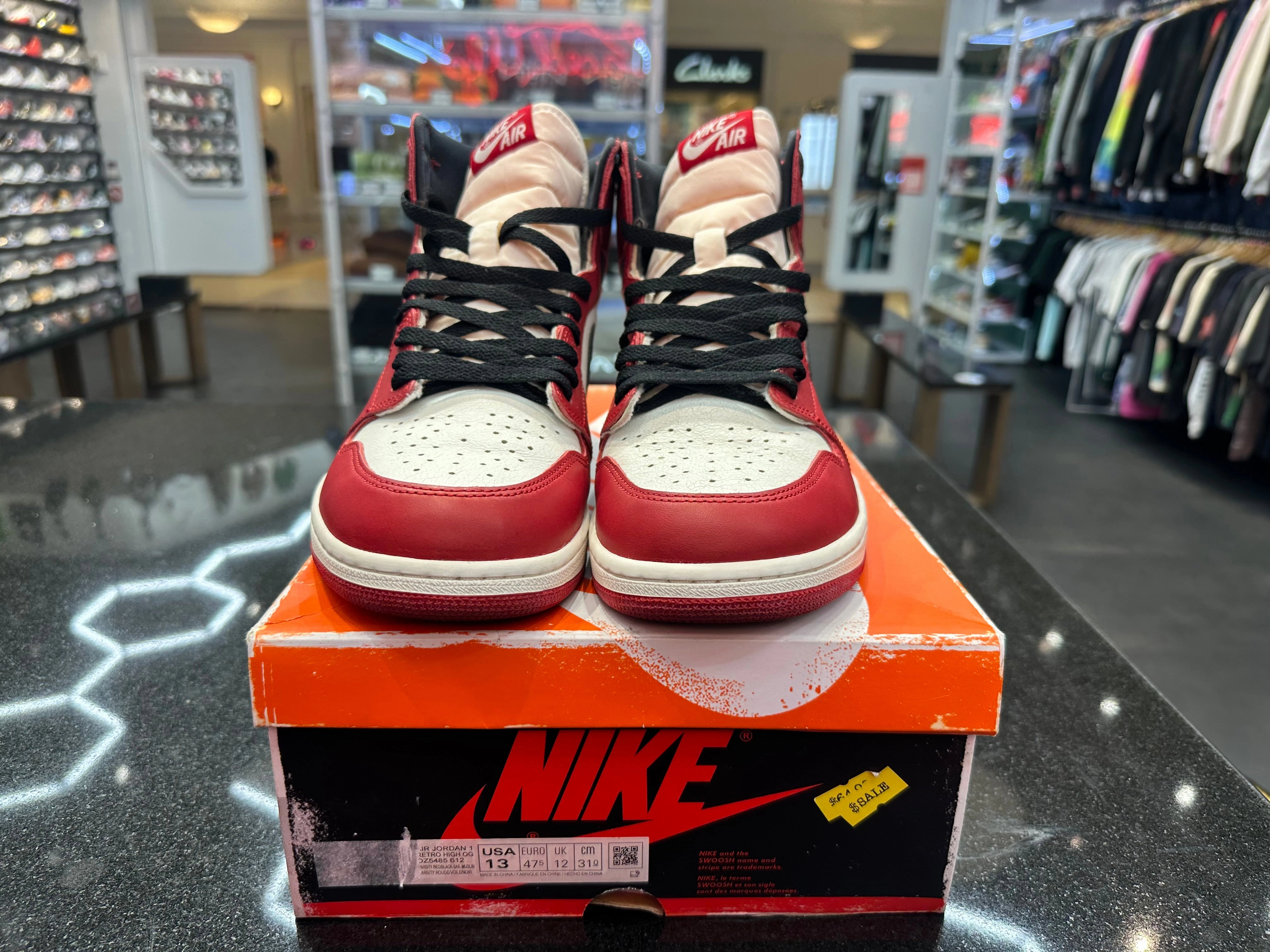 PRE OWNED Jordan 1 Retro High OG Chicago Lost and Found