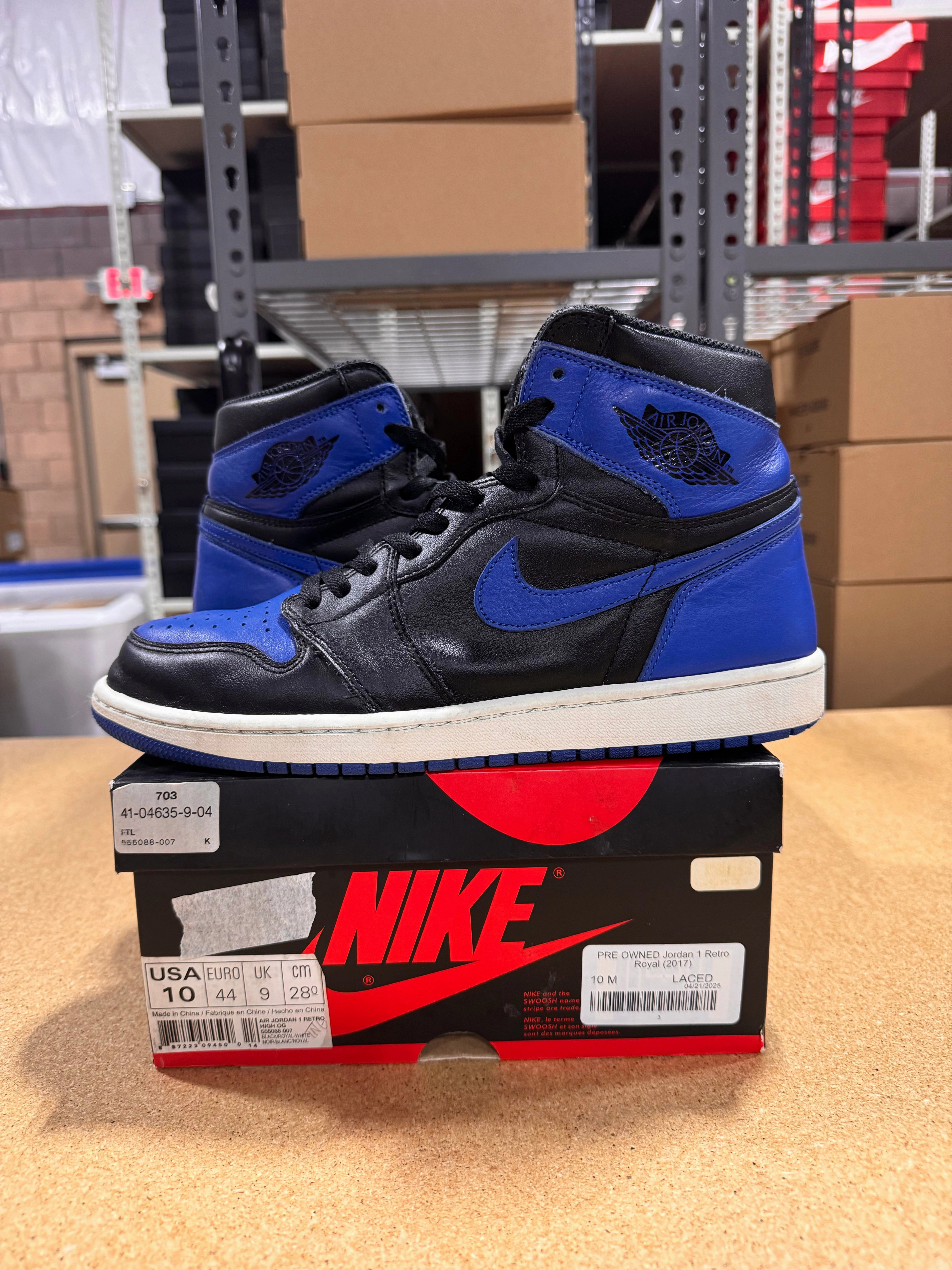 PRE OWNED Jordan 1 Retro Royal (2017)